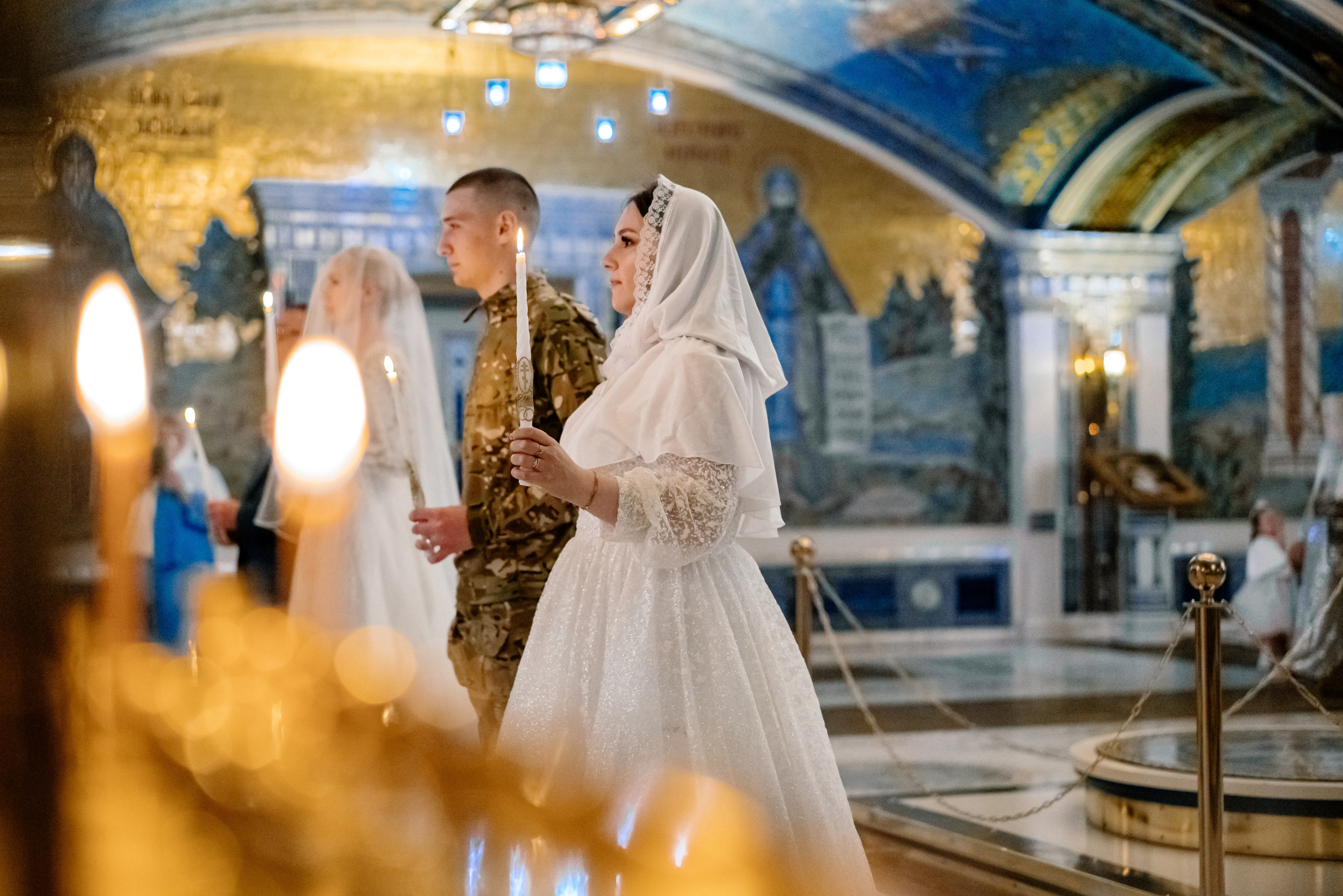 Венчание в Главном храме вооруженных сил (Патриот). Семейный фотограф Одинцово Москва Наталия Черенкова