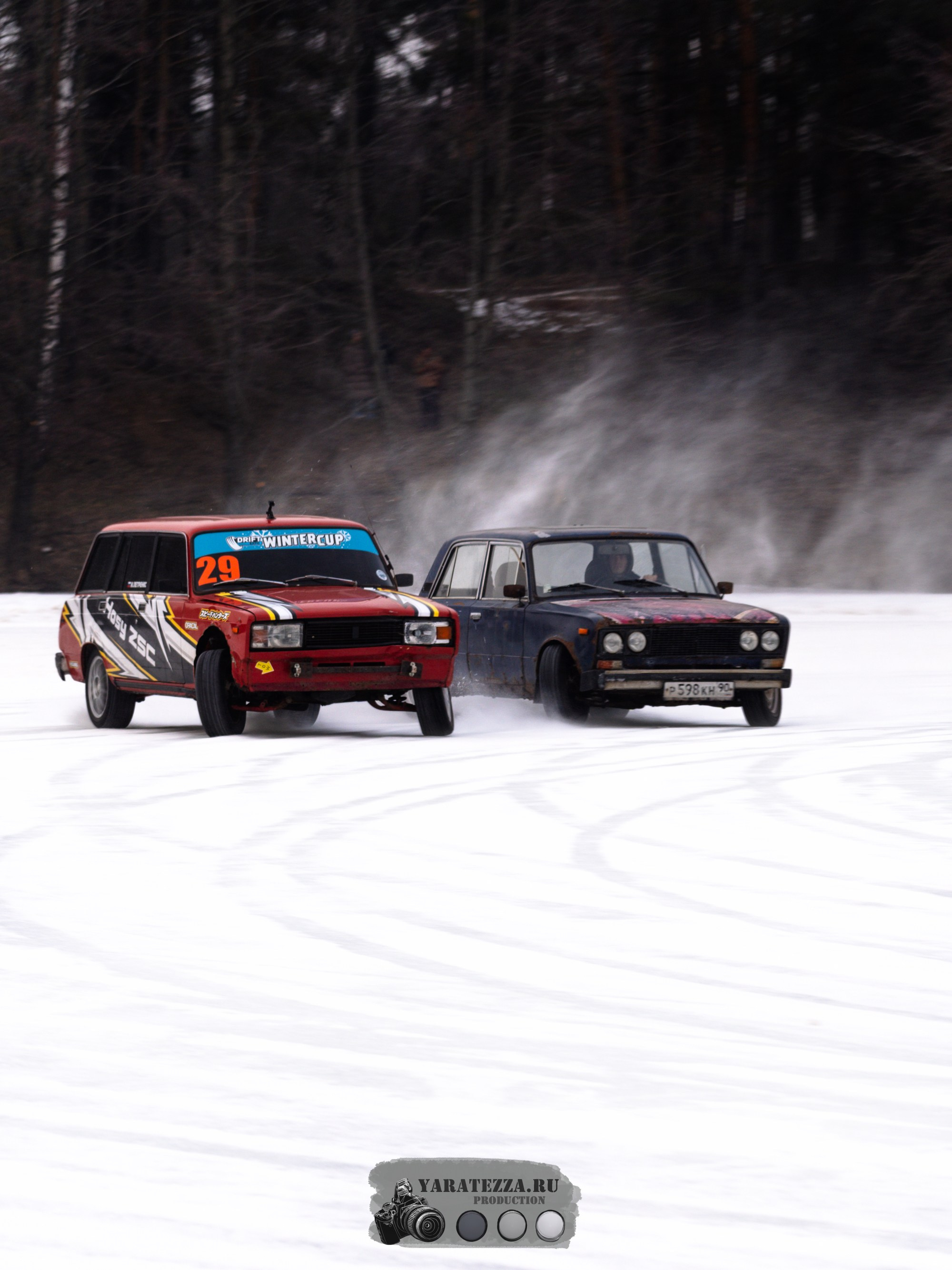 Тренировочный день на ледовой трассе. Yaratezza production