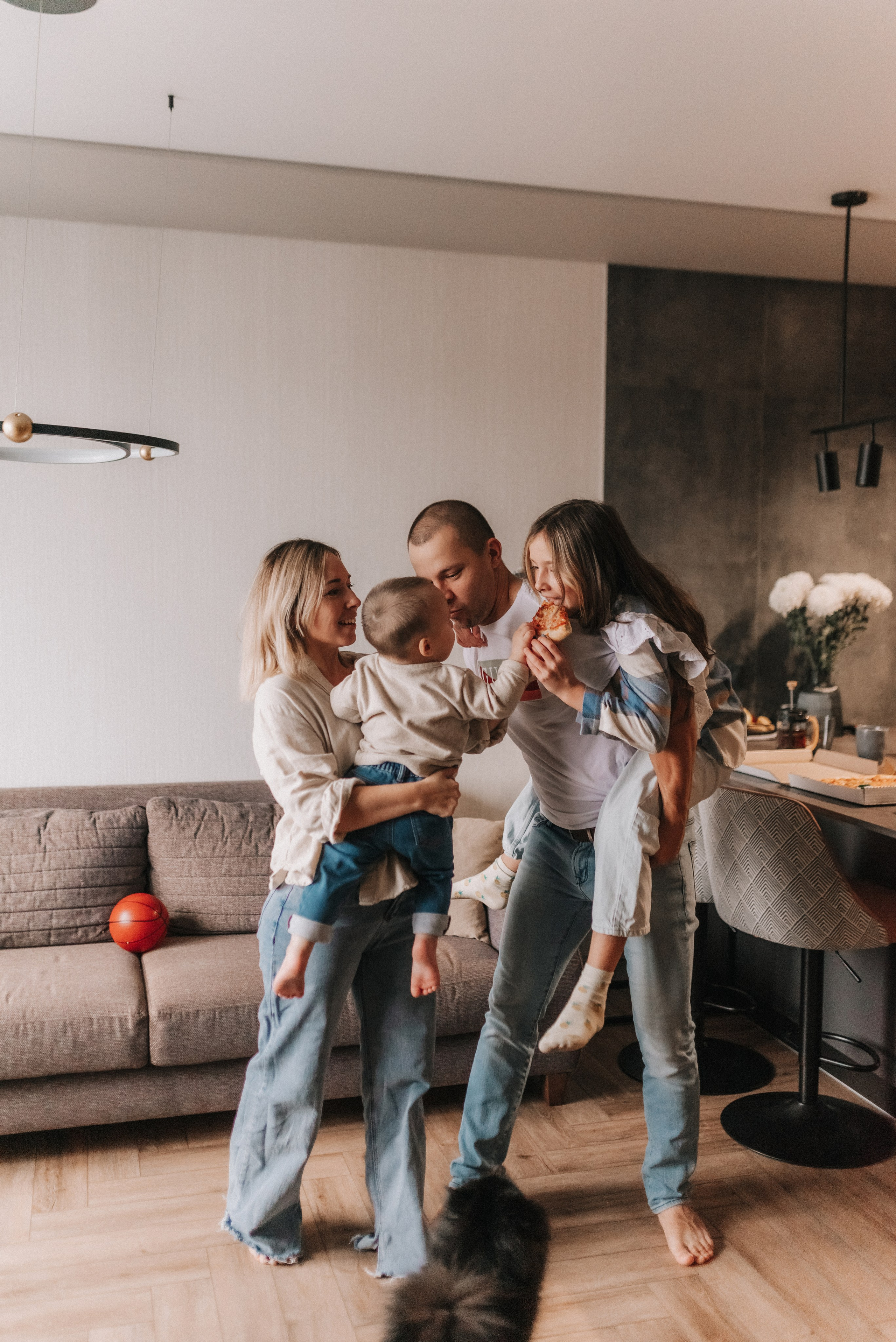 Настя, Рома, Катя и Лев. Семейный и детский фотограф Анастасия Иванова