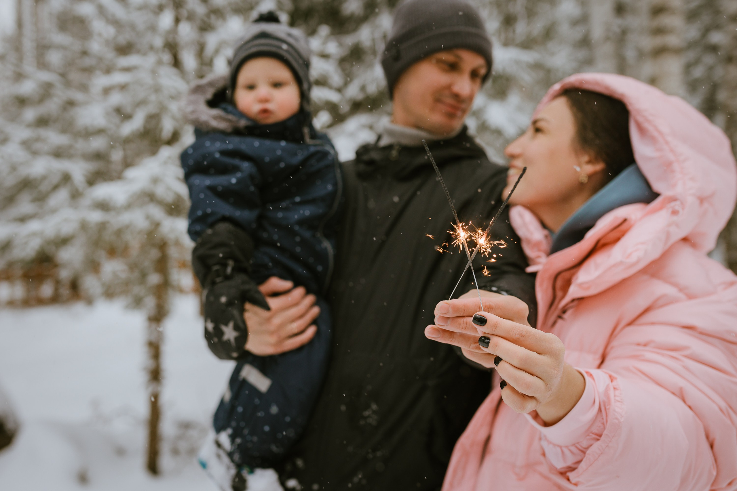 Новогодние фото дни. Фотограф новорожденных Екатеринбург