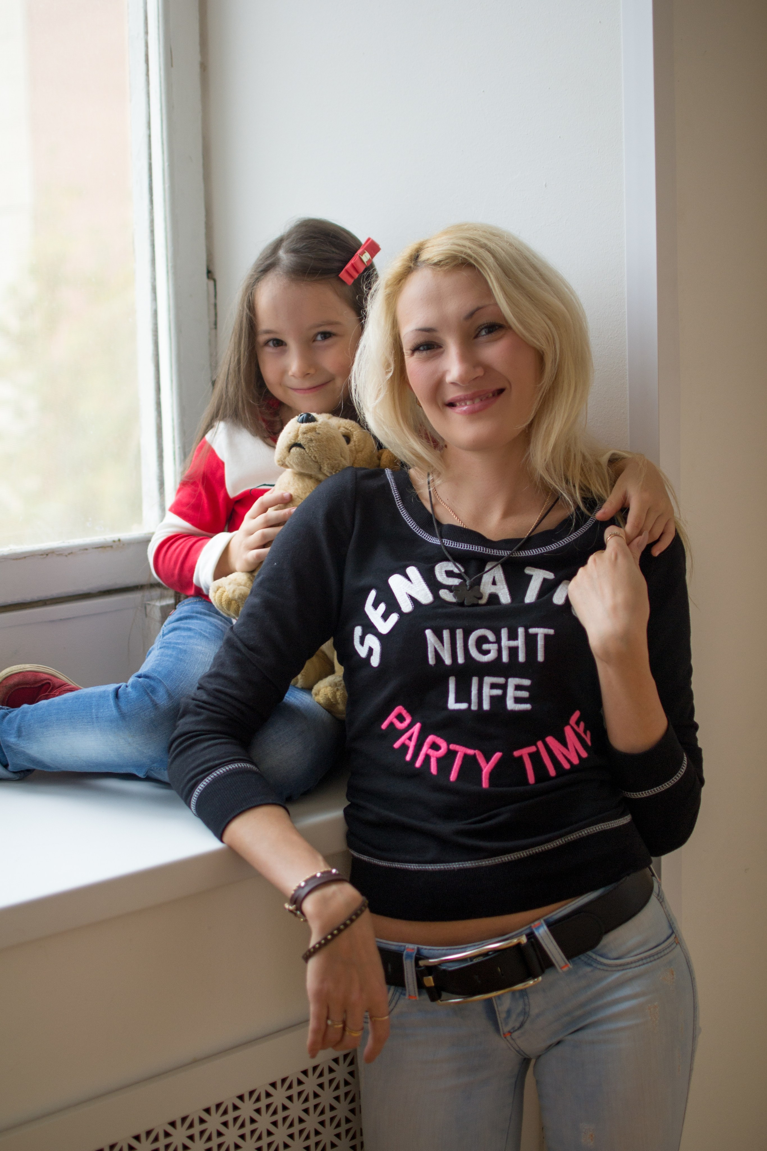 Светлана с дочерью Кристиной. Портретный креативный творческий фотограф в Казани Михаил Бушенев