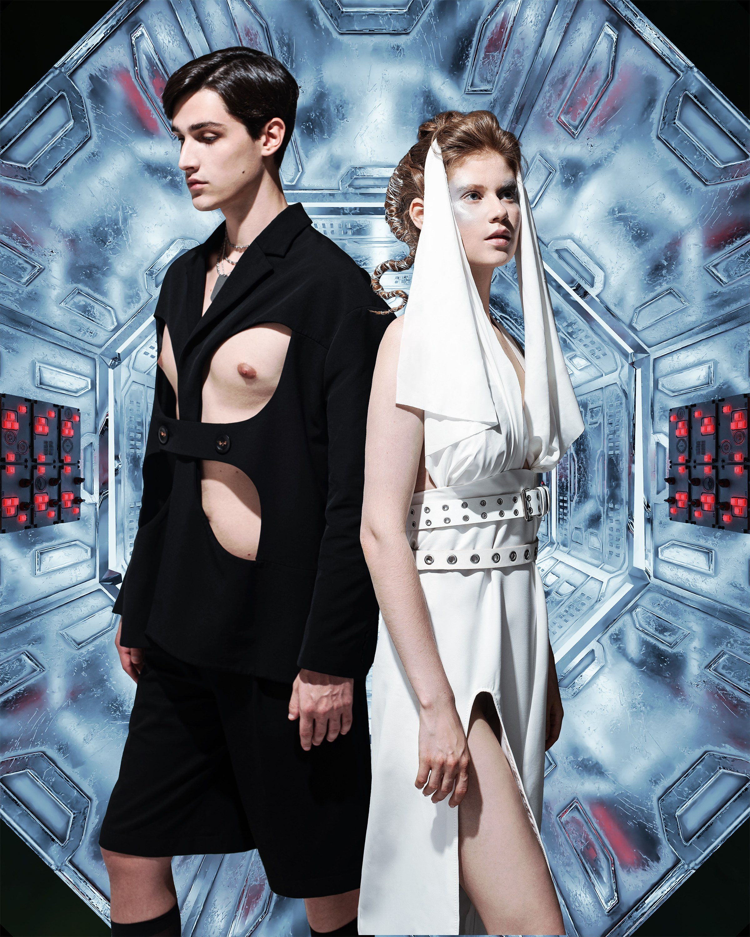 Cosmic tourists. Alyona Pukhanova — photographer, stylist, 3d designer, artist — Tbilisi, Georgia