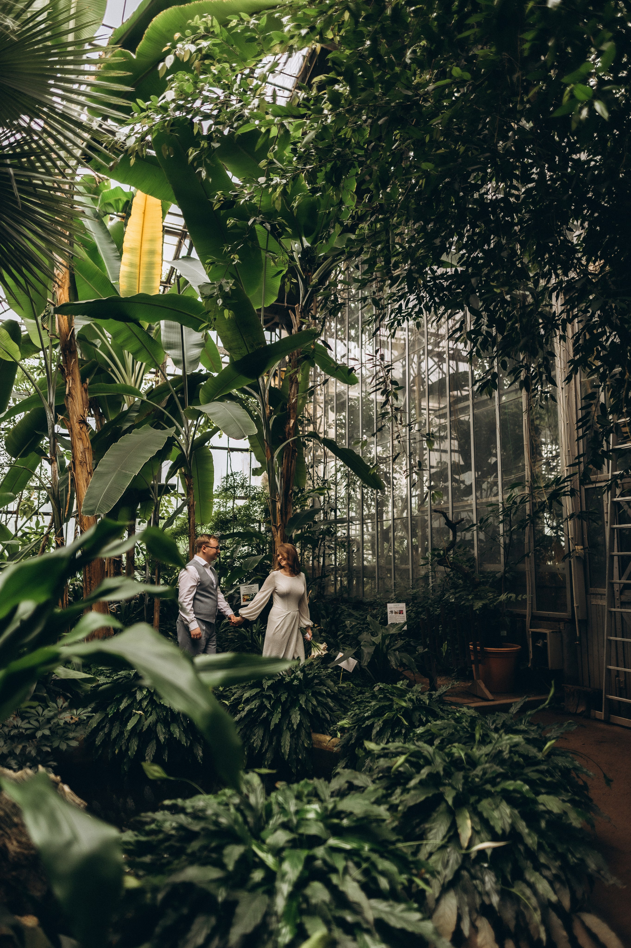 Загс+Оранжерея (камерная свадьба). Фотограф ПИТЕР СПБ Надежда Баранова