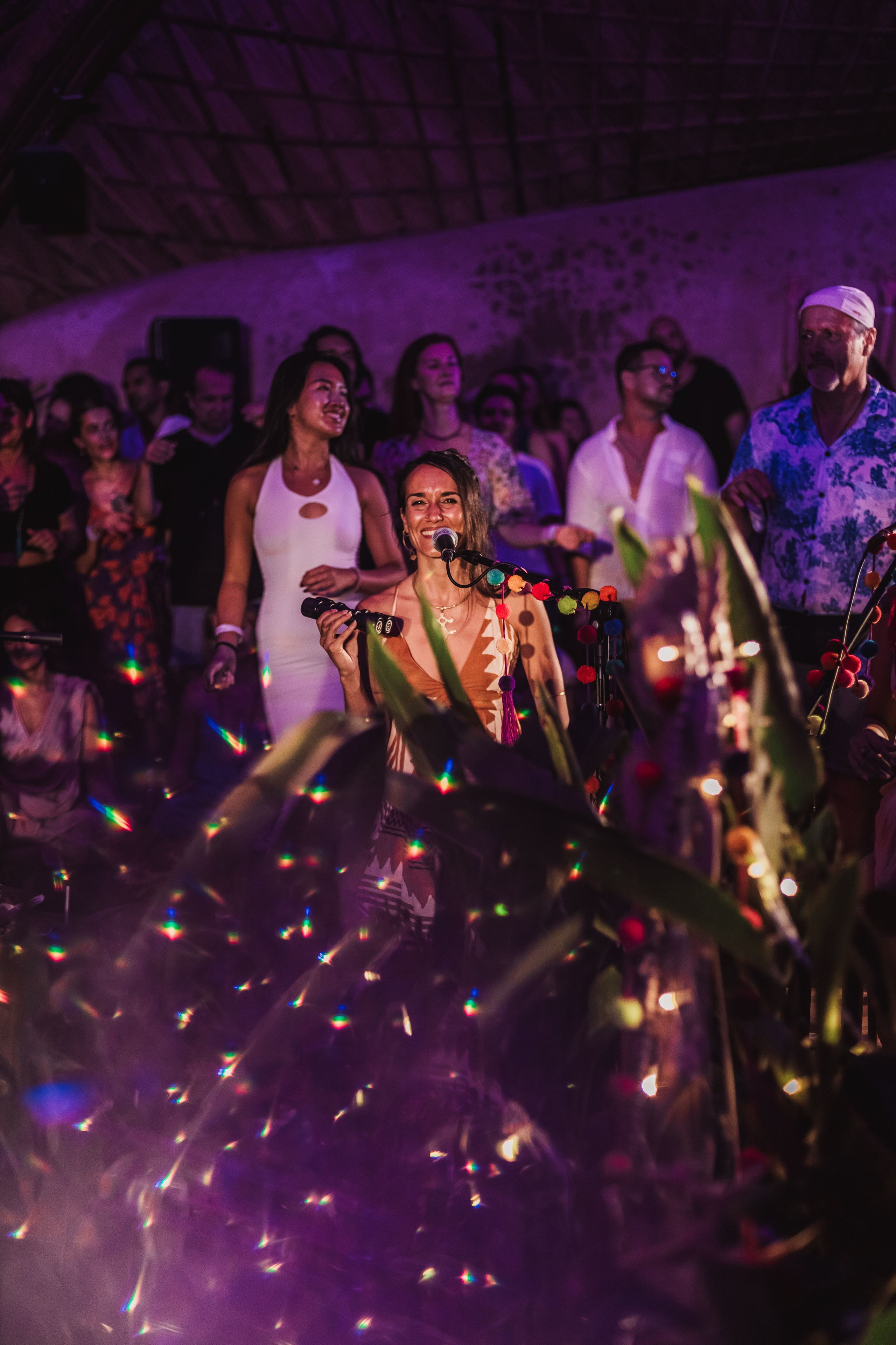 Hanuman Project kirtan at Alchemy april. Mariam Bagdasaryan