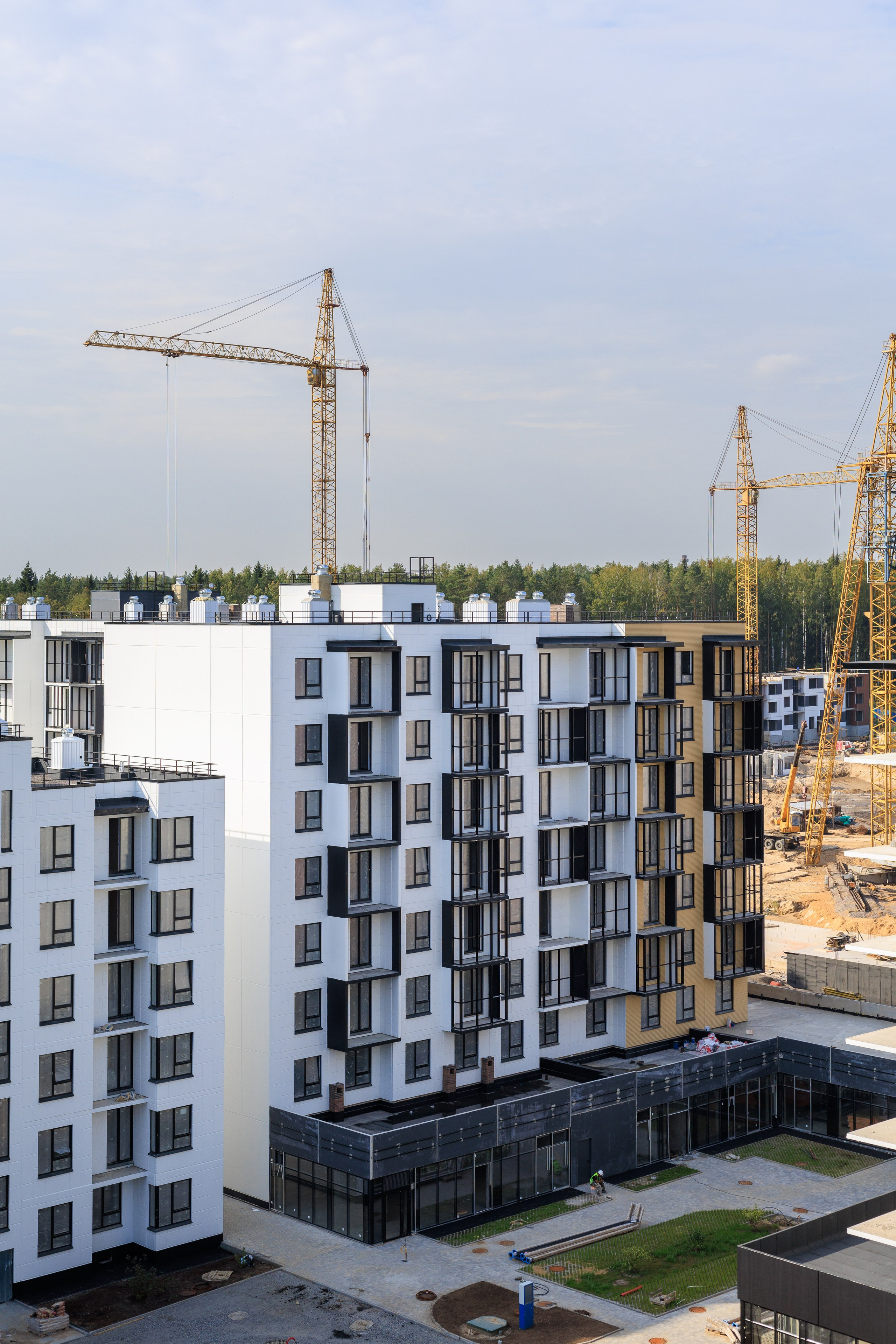 Архитектурная и репортажная фотосъёмка для застройщика