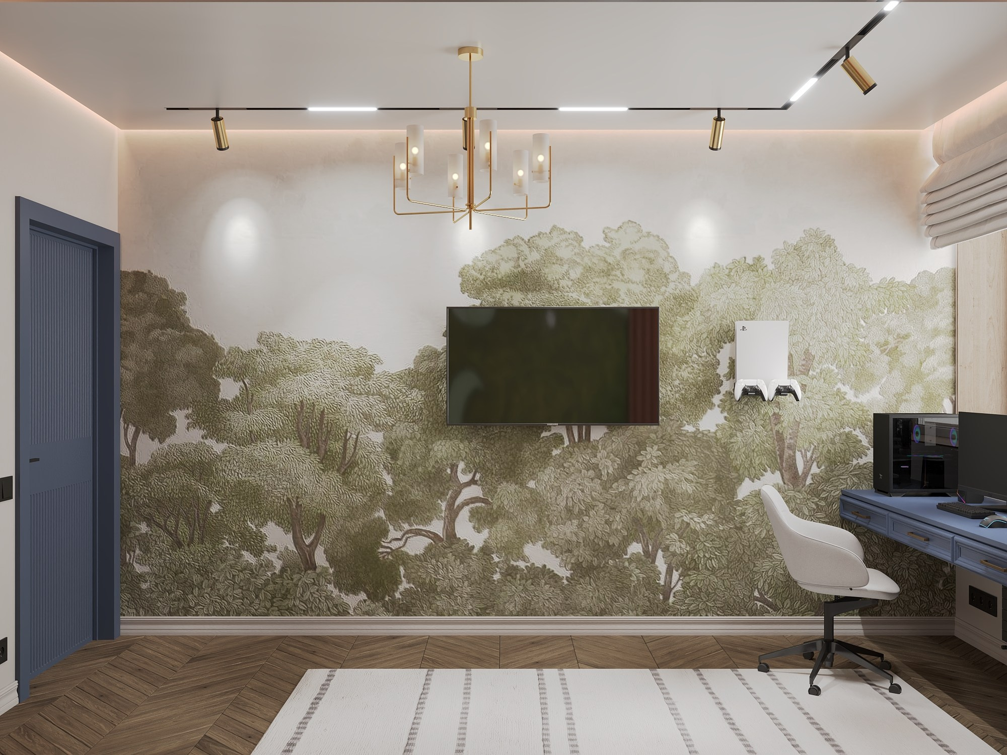 ЖК Discovery Residence, квартира 82,6 м². БК студия дизайна интерьера