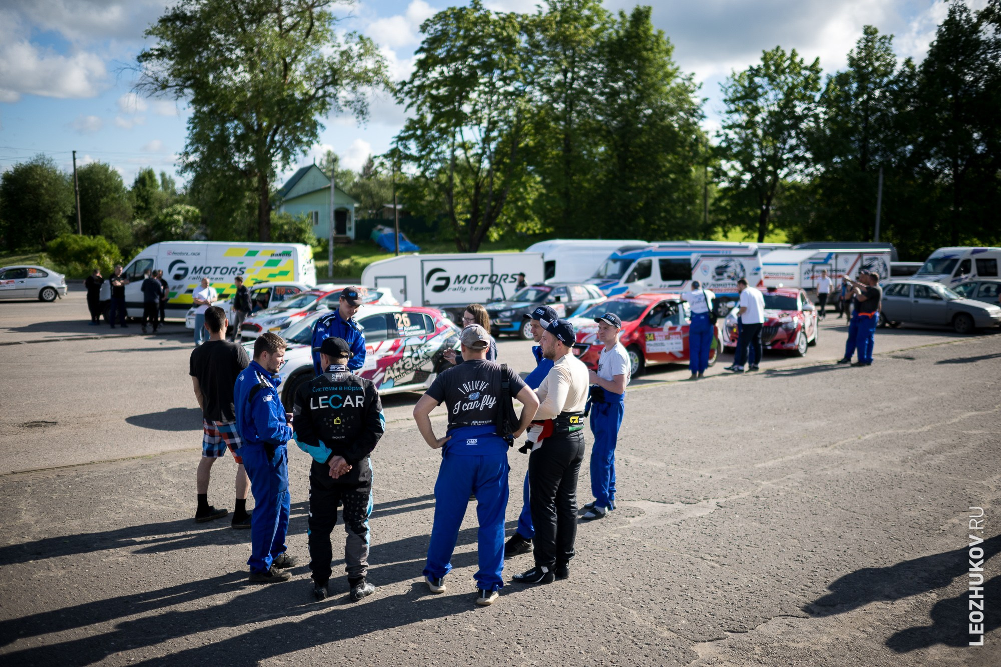Rally Pushkinskie gory 2025. Sports photographer Leonid Zhukov