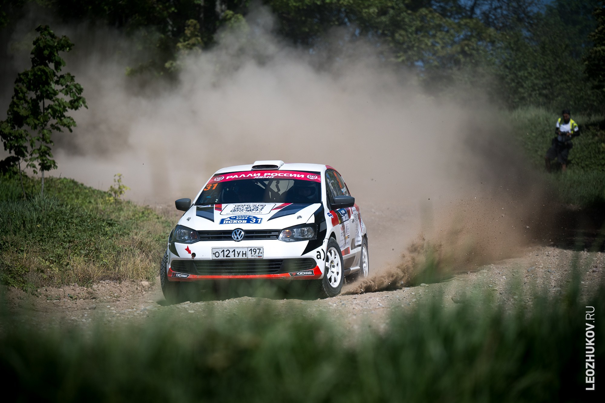 Rally Pskov 2024. Sports photographer Leonid Zhukov