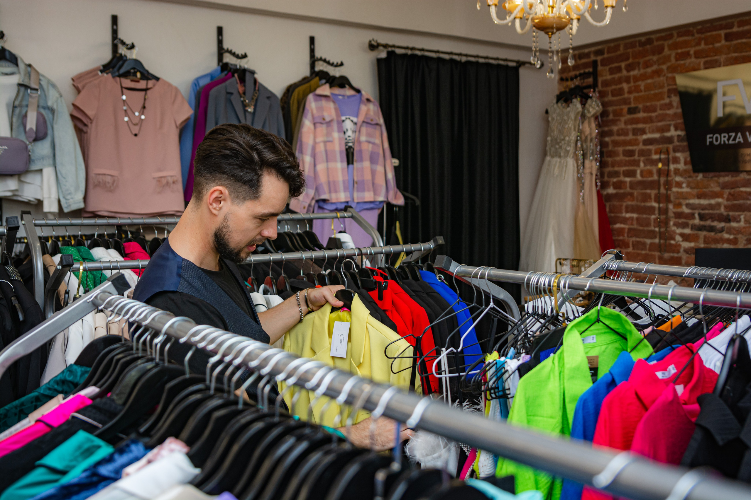 Шопинг со стилистом. Портретный фотограф в Санкт-Петербурге Дмитриева Наталия