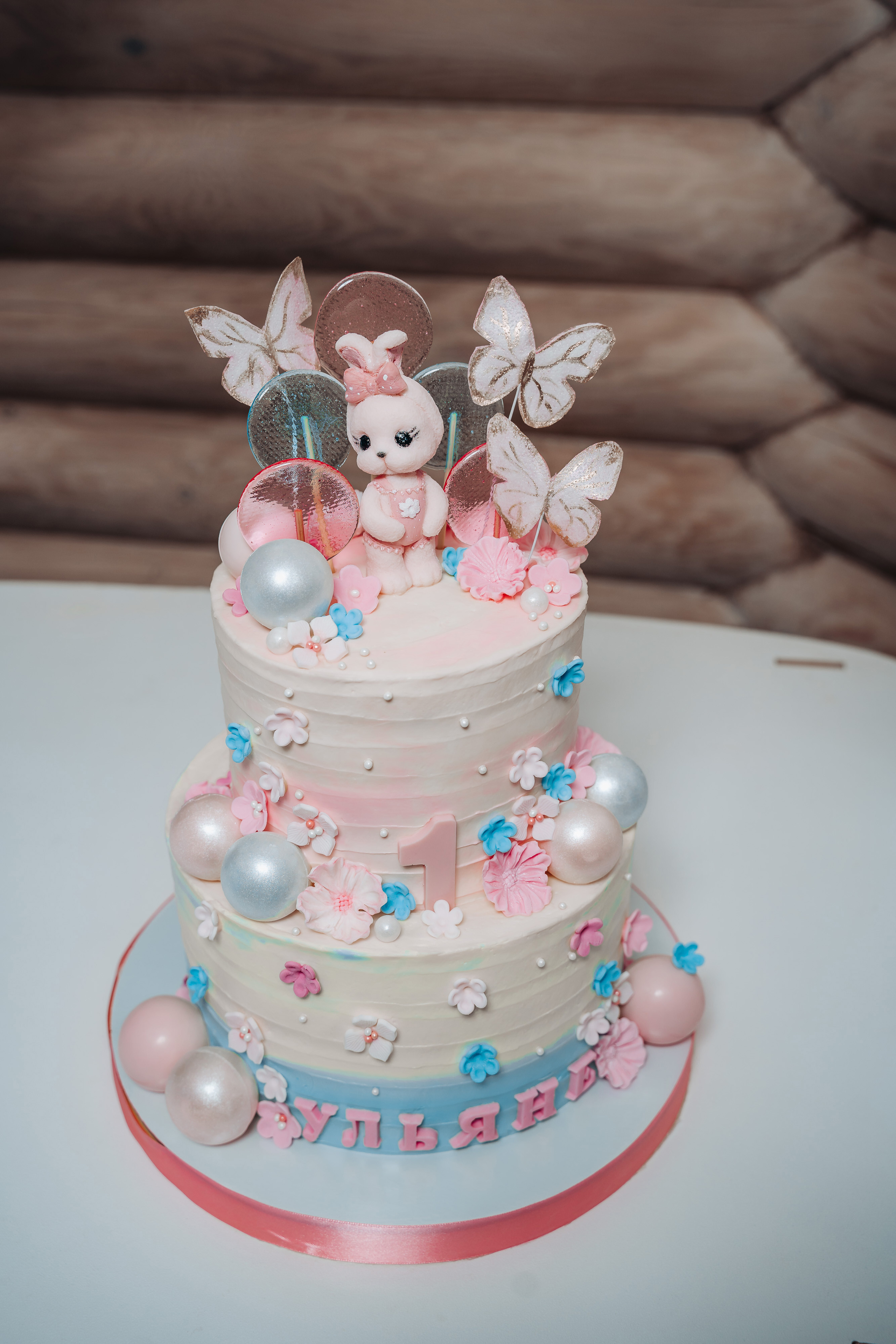 День рождения Ульяны 1 год (годовасие) в клубе Барин