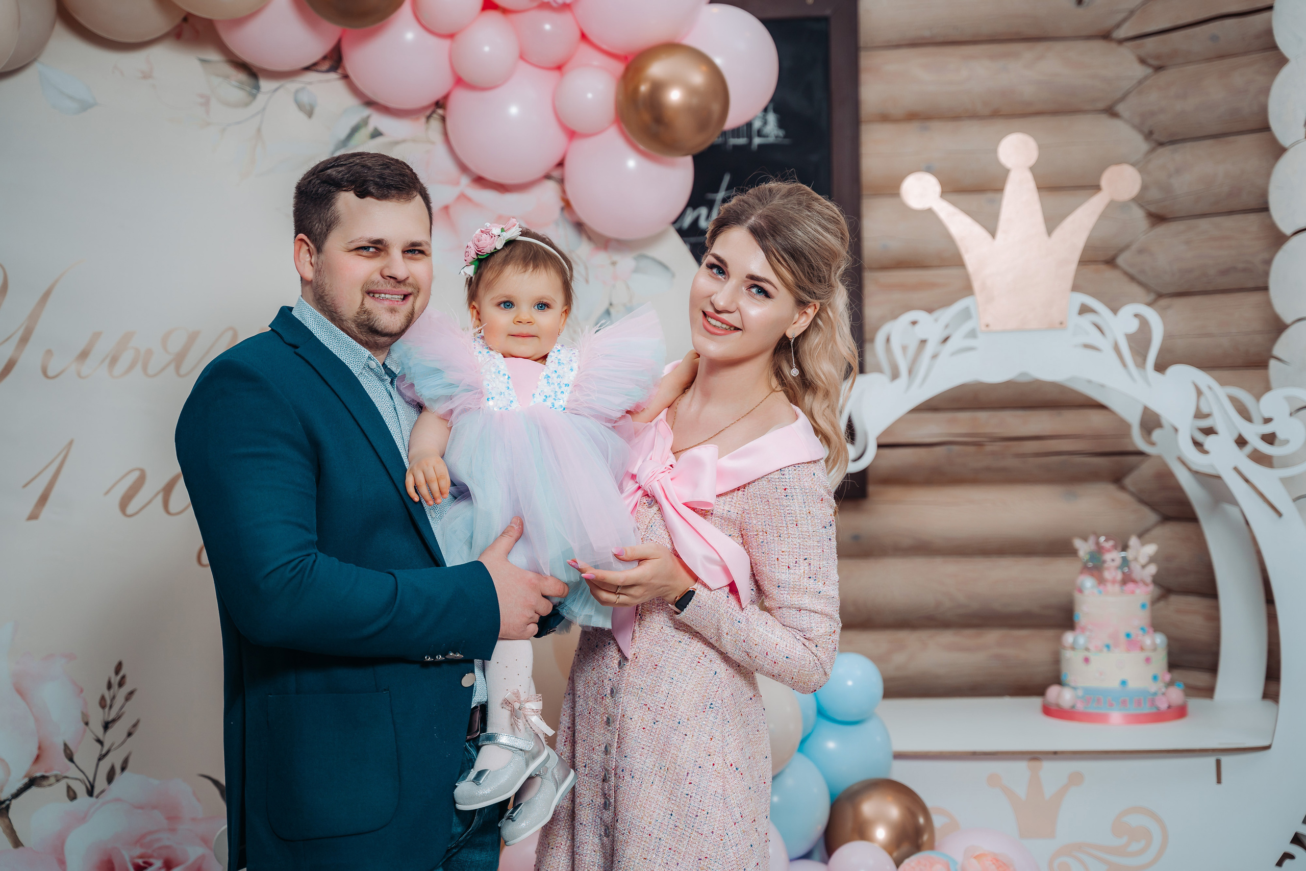 День рождения Ульяны 1 год (годовасие) в клубе Барин