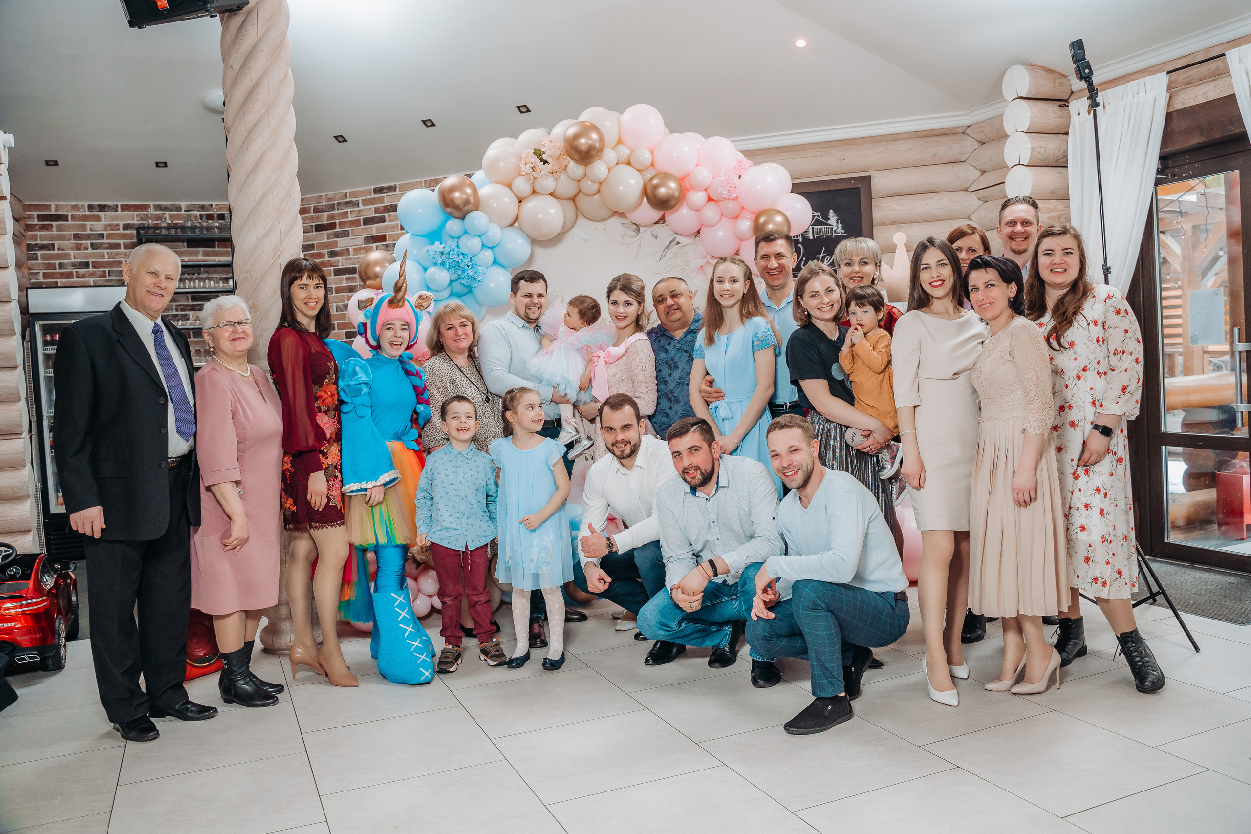 День рождения Ульяны 1 год (годовасие) в клубе Барин