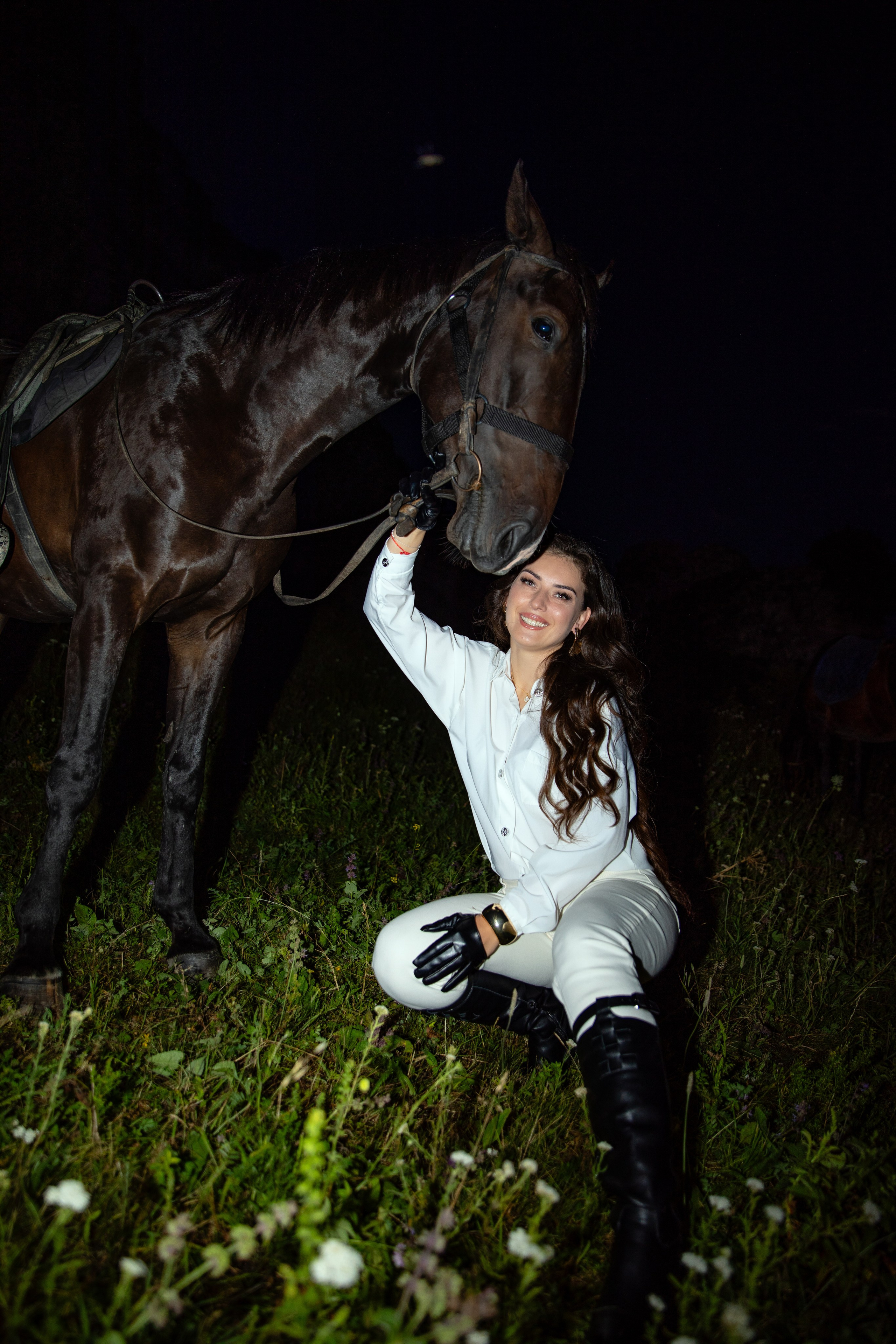 Фотосессия в конном клубе на лошадях. Фотограф в Кисловодске Юлия Федоренко