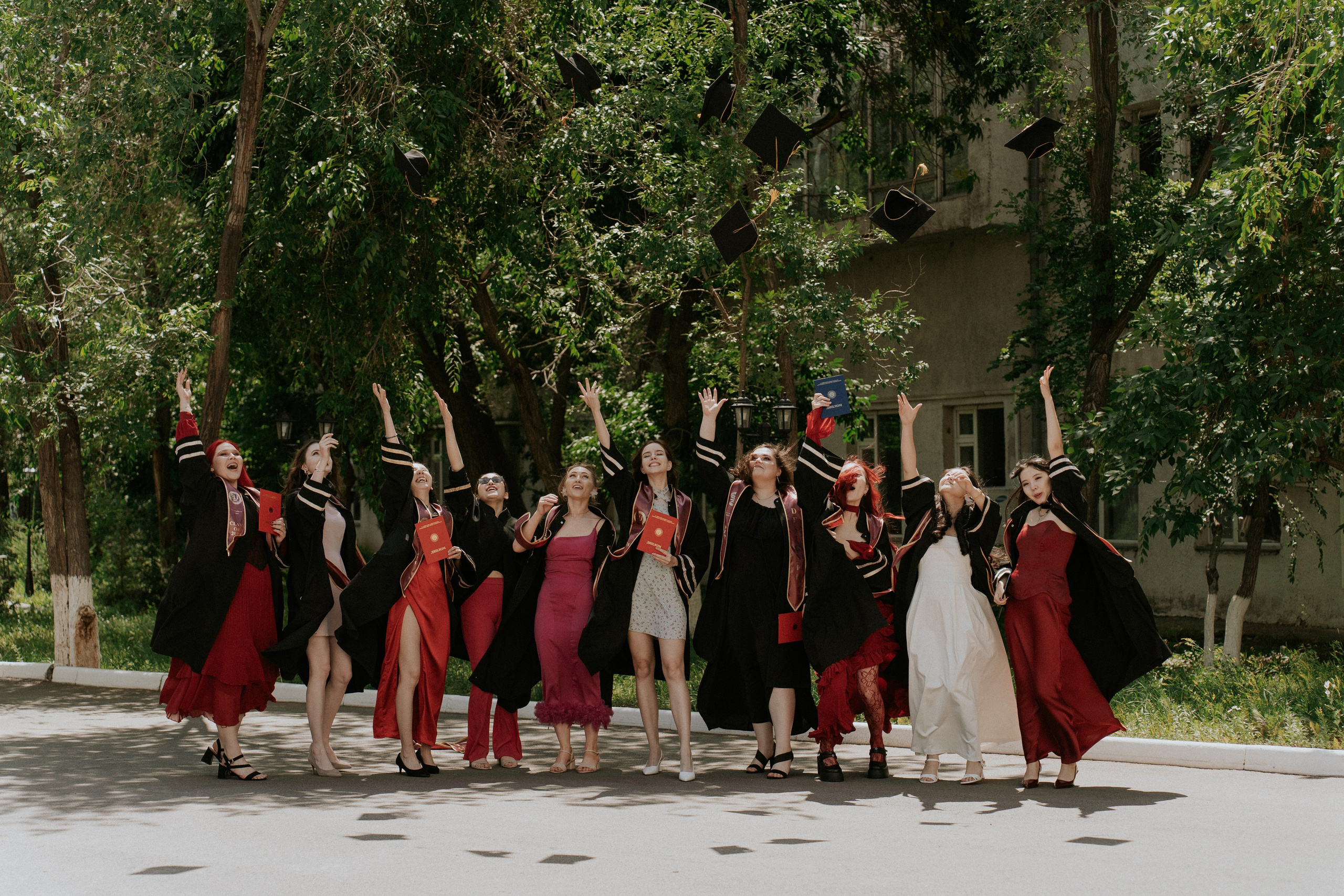 Выпускной Аграрный унивеситет. Крис Богомазова