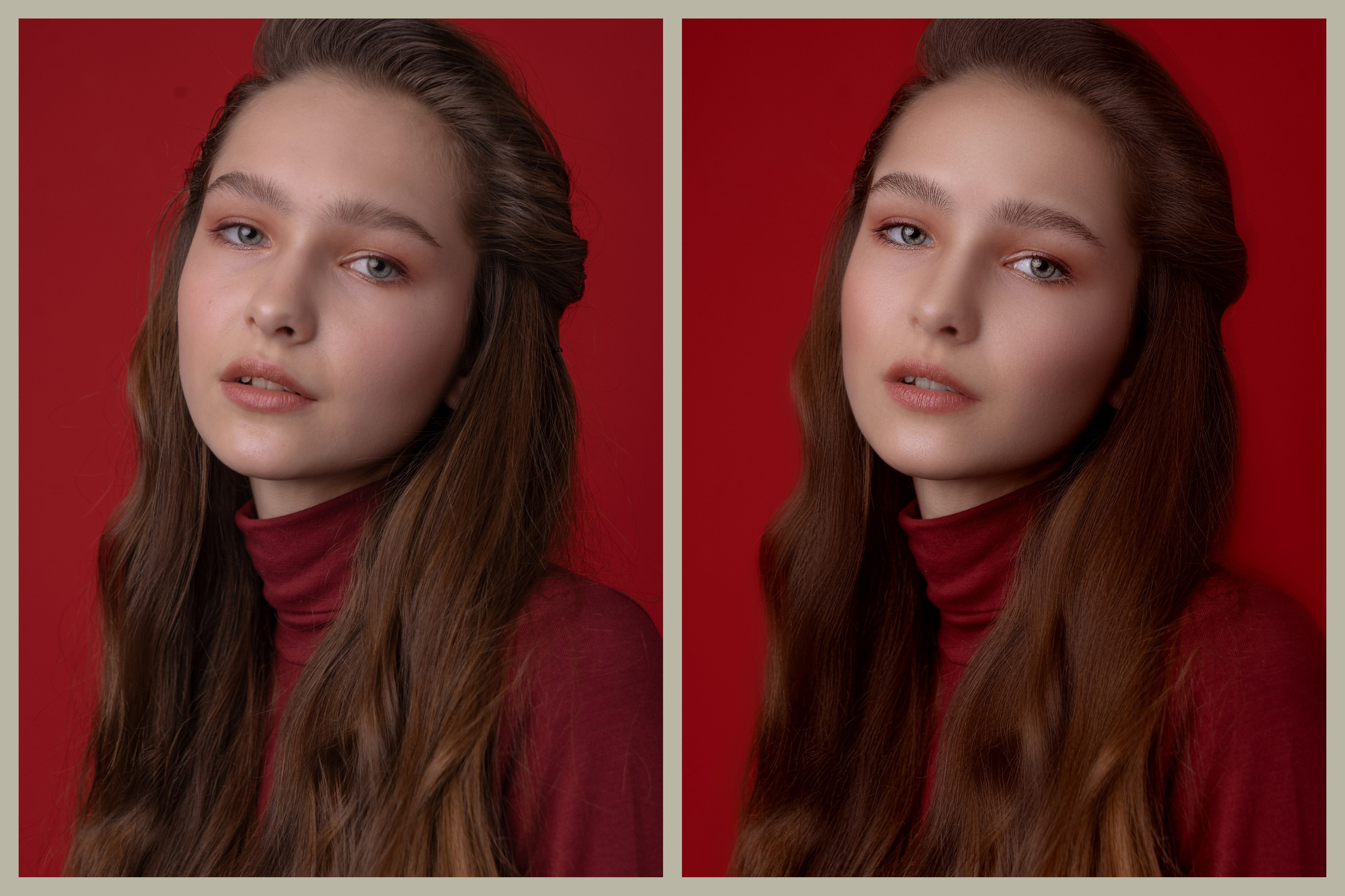 Ретуш (до и после). Фотограф Москва и Московская область Мария Кузьмина