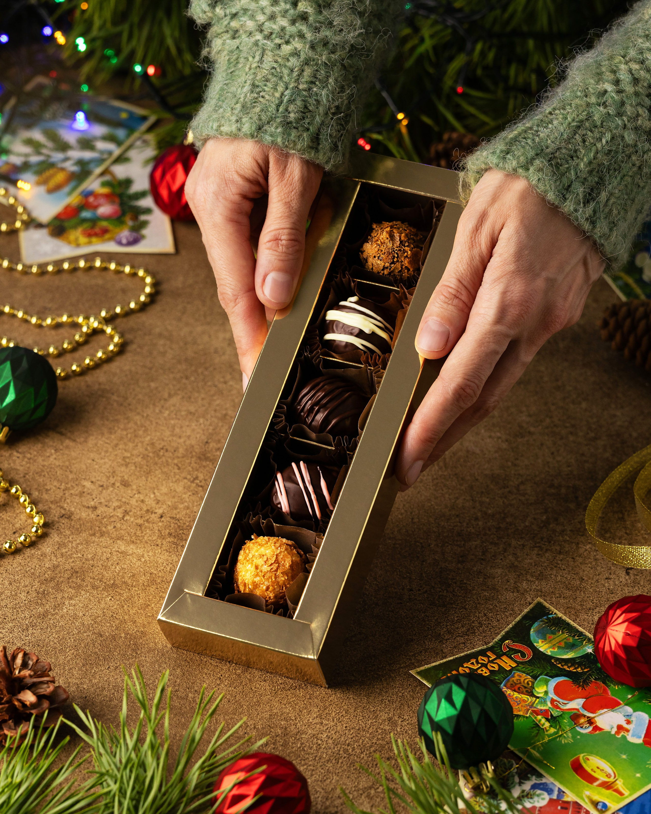 Предметная фотосъёмка шоколадных конфет ручной работы. Фуд-фотограф и предметный фотограф в Москве Анна Первова