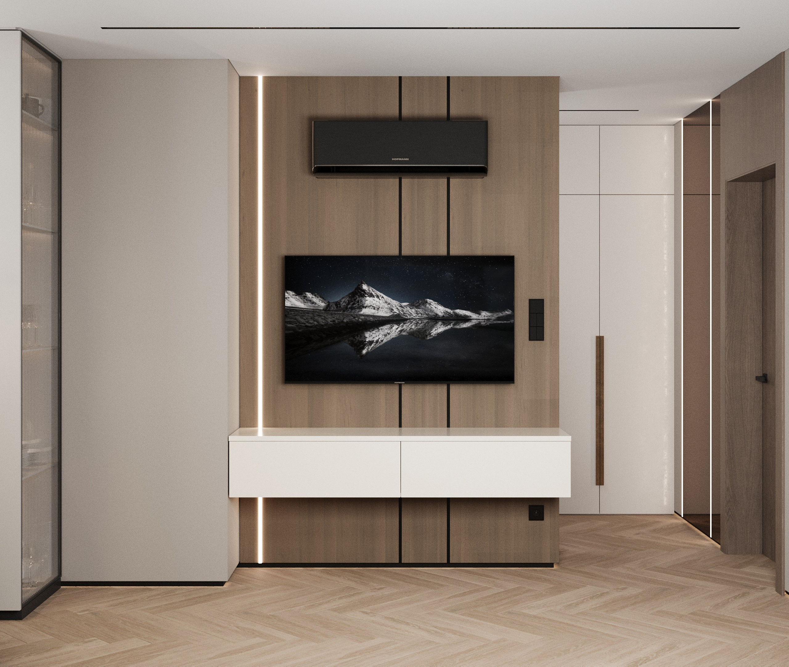 Квартира 55 м² г. Иркутск. ПРОЕКТИРОВАНИЕ ИНТЕРЬЕРОВ И АРХИТЕКТУРНЫХ РЕШЕНИЙ В СТУДИИ SHELOFAST DESIGN