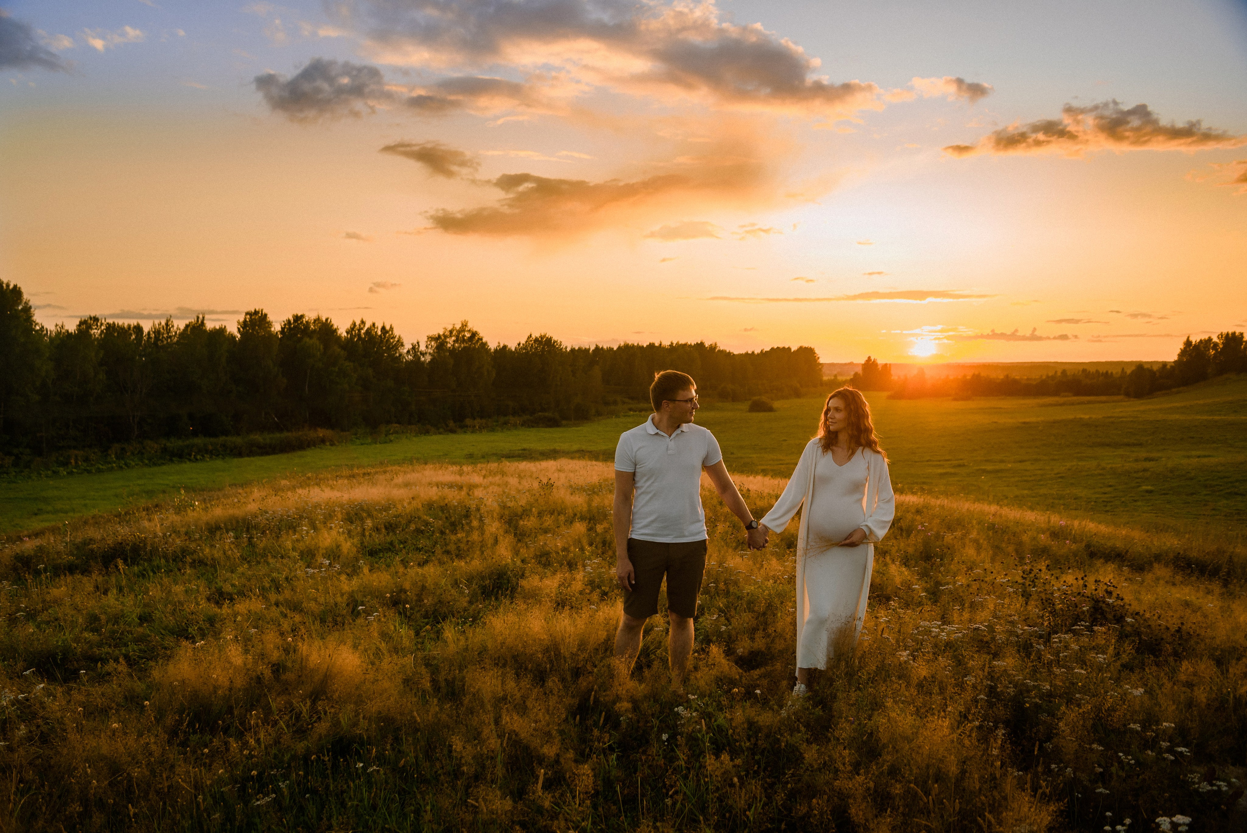 Настя и Олег в ожидании малыша. Свадебный фотограф в Санкт-Петербурге София Шубик
