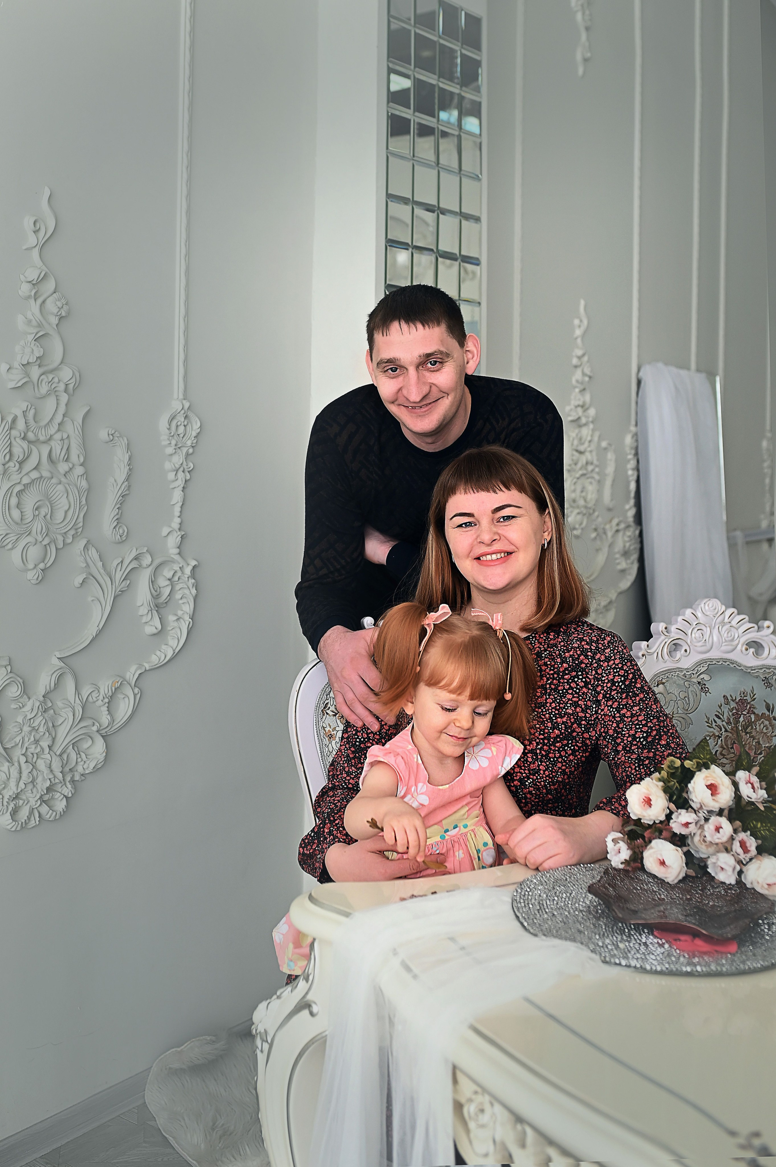 Аня, Алексей и Катюша. Фотографы крещения/венчания  Красноярск Татьяна и Вячеслав Переваловы