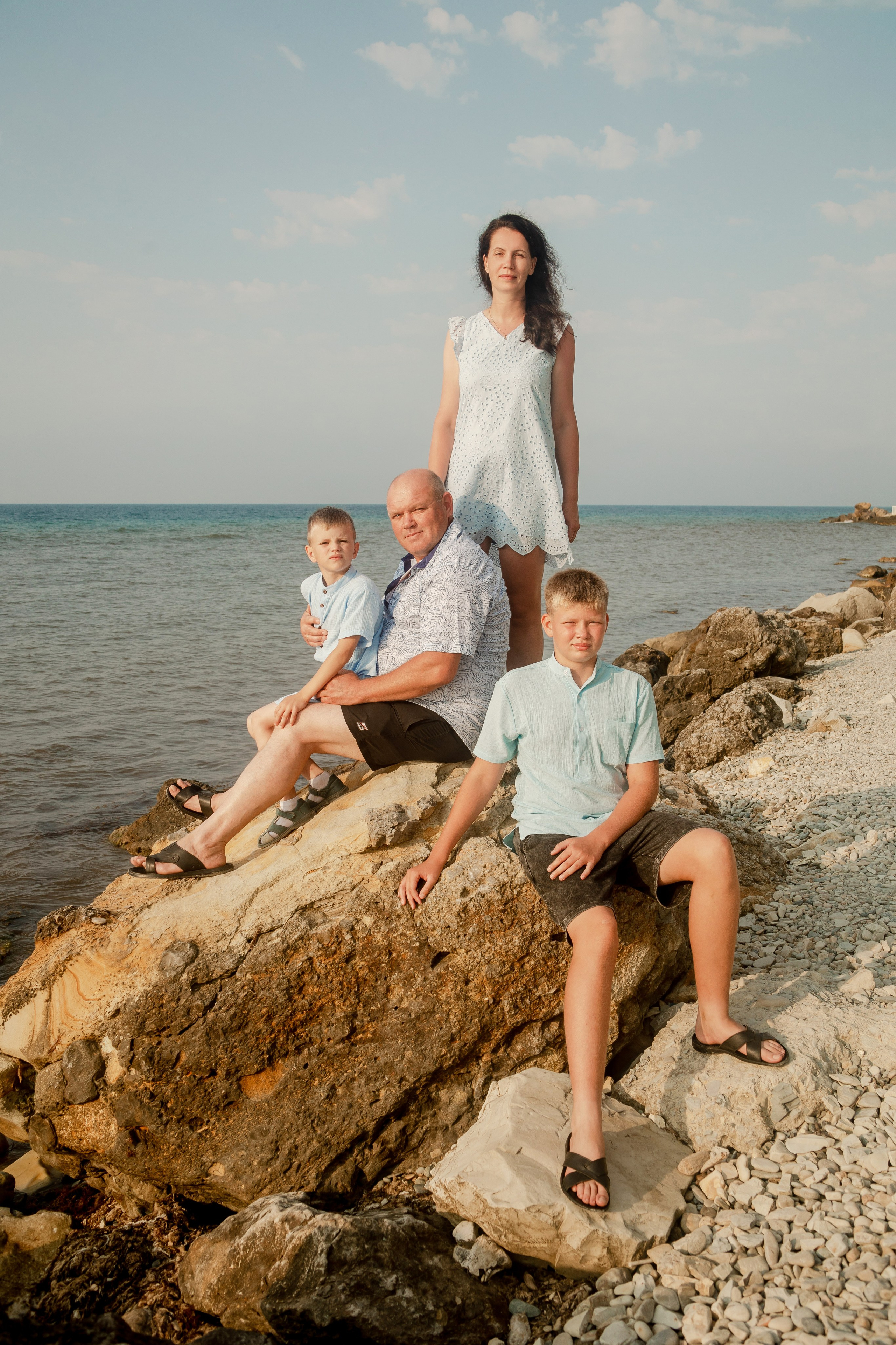 Ирина, Алексей, Архип и Степан. Фотограф в Геленджике, Архипо-Осиповке, Абрау-Дюрсо, Кринице Виктория