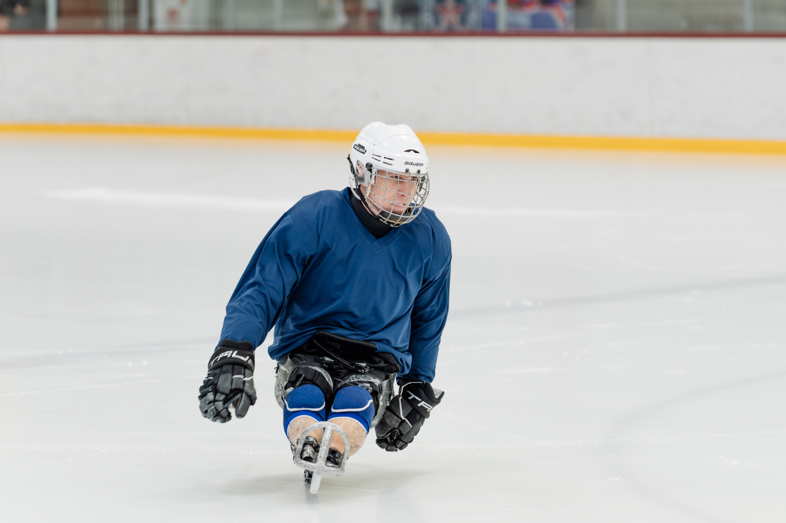 Игра в следж хоккей приуроченная 23.02.26 в арене Сталкер