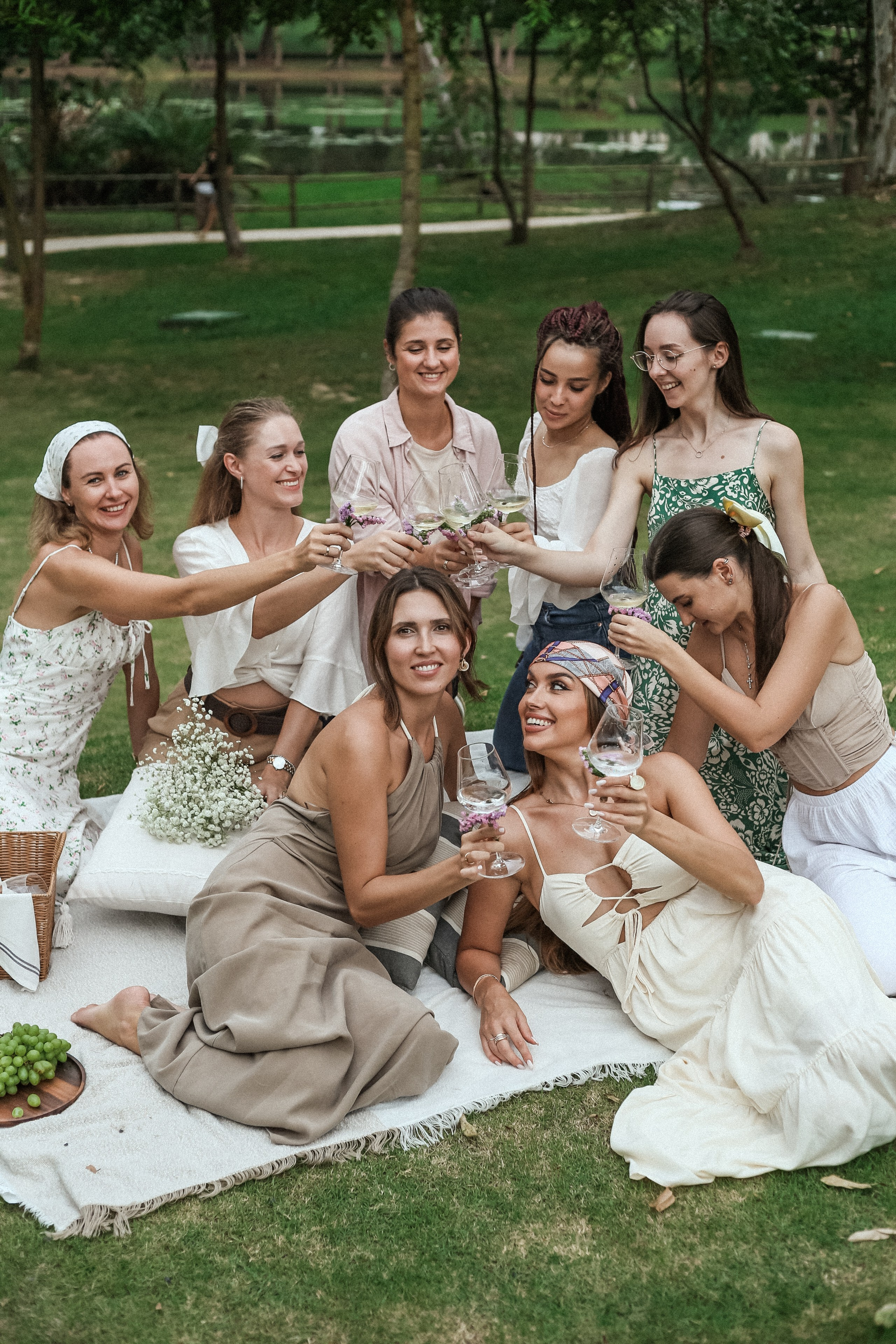 Винный Девичник в стиле Прованс. Фотограф и видеограф Анна Домашенко