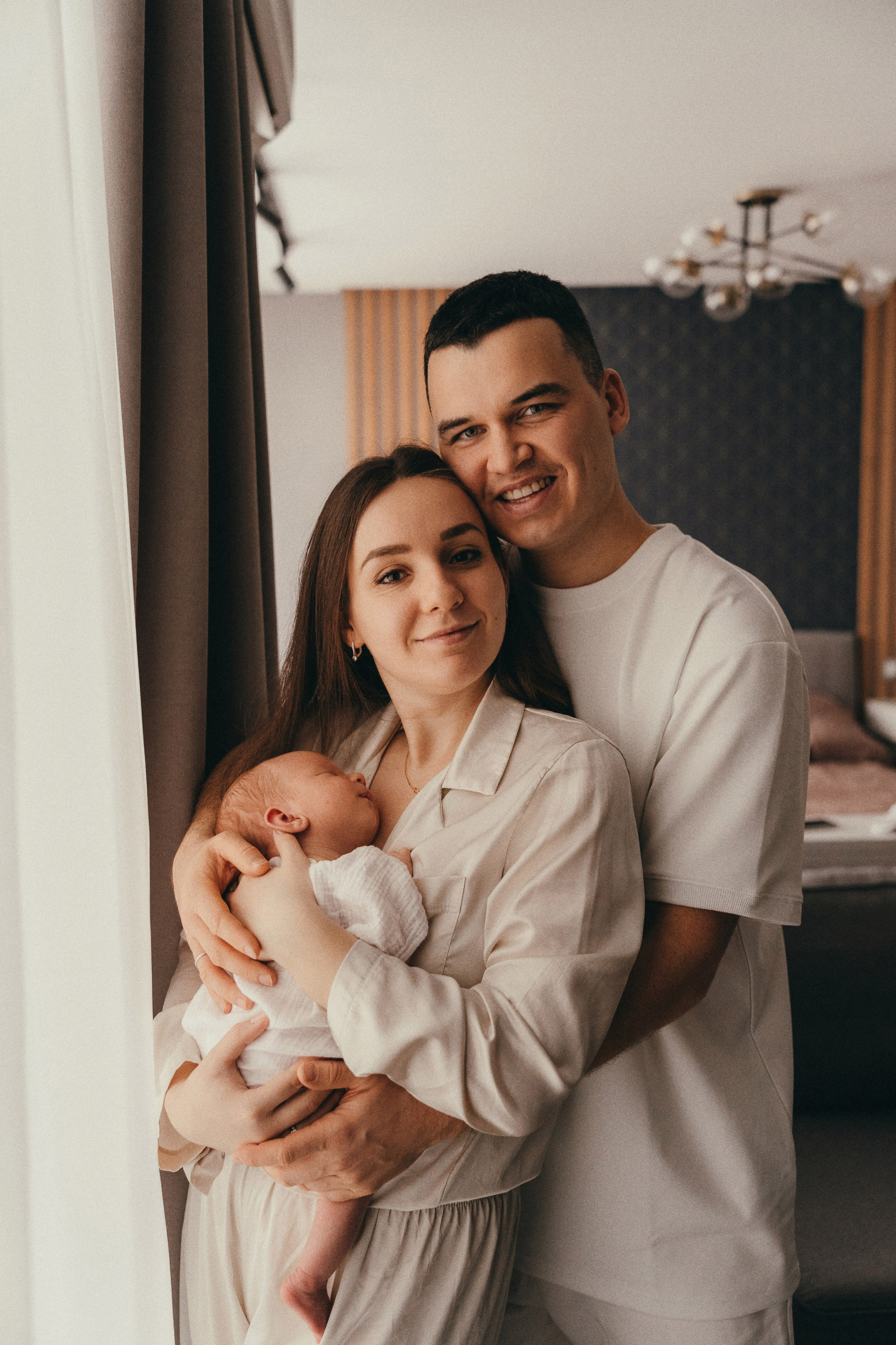 Никита, Света и Миша. Семейный фотограф • Домашние съемки в Нижнем Новгороде