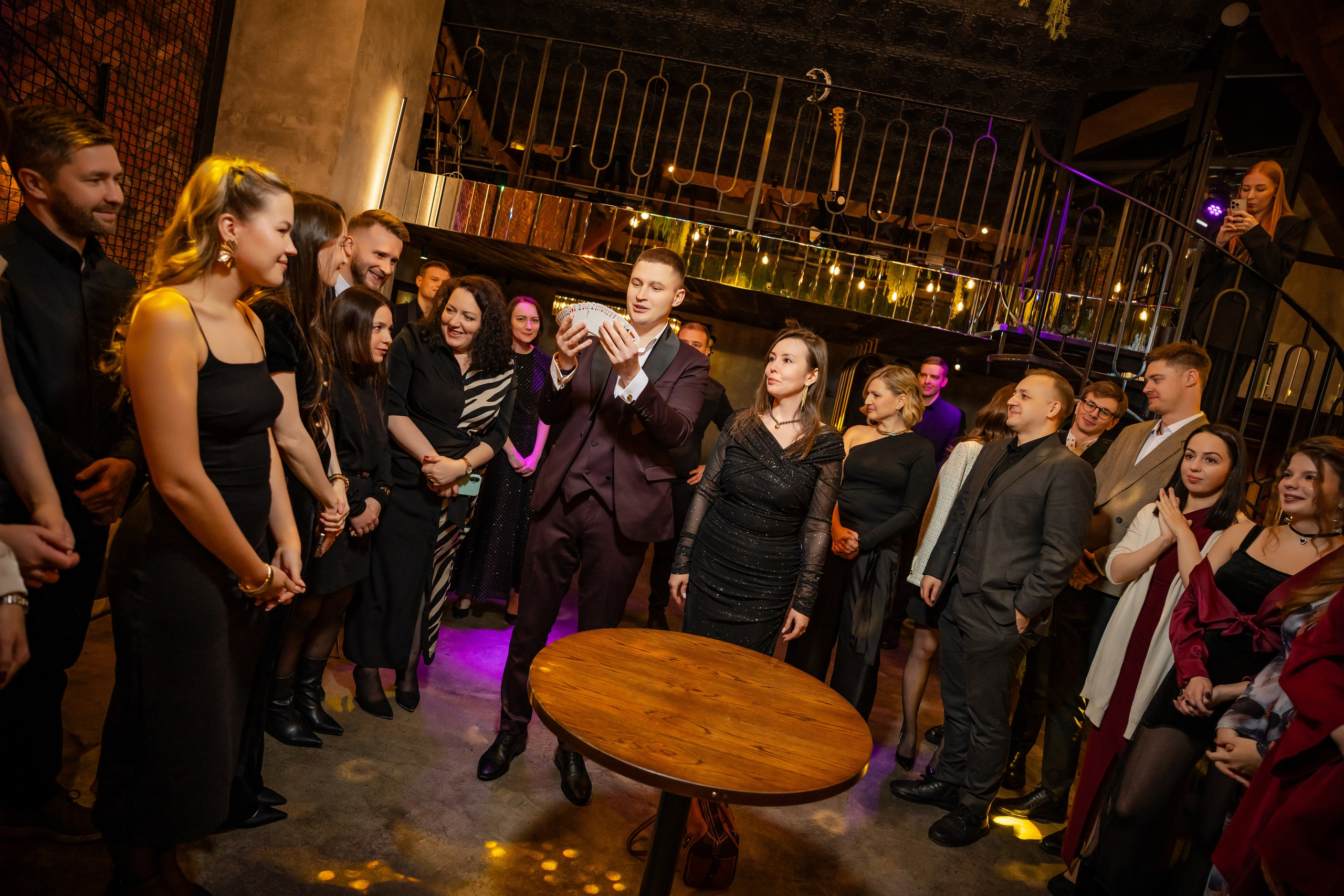 Корпоратив в ресторане Tsinist Декабрь 2025. Фотограф Александр Вишняков
