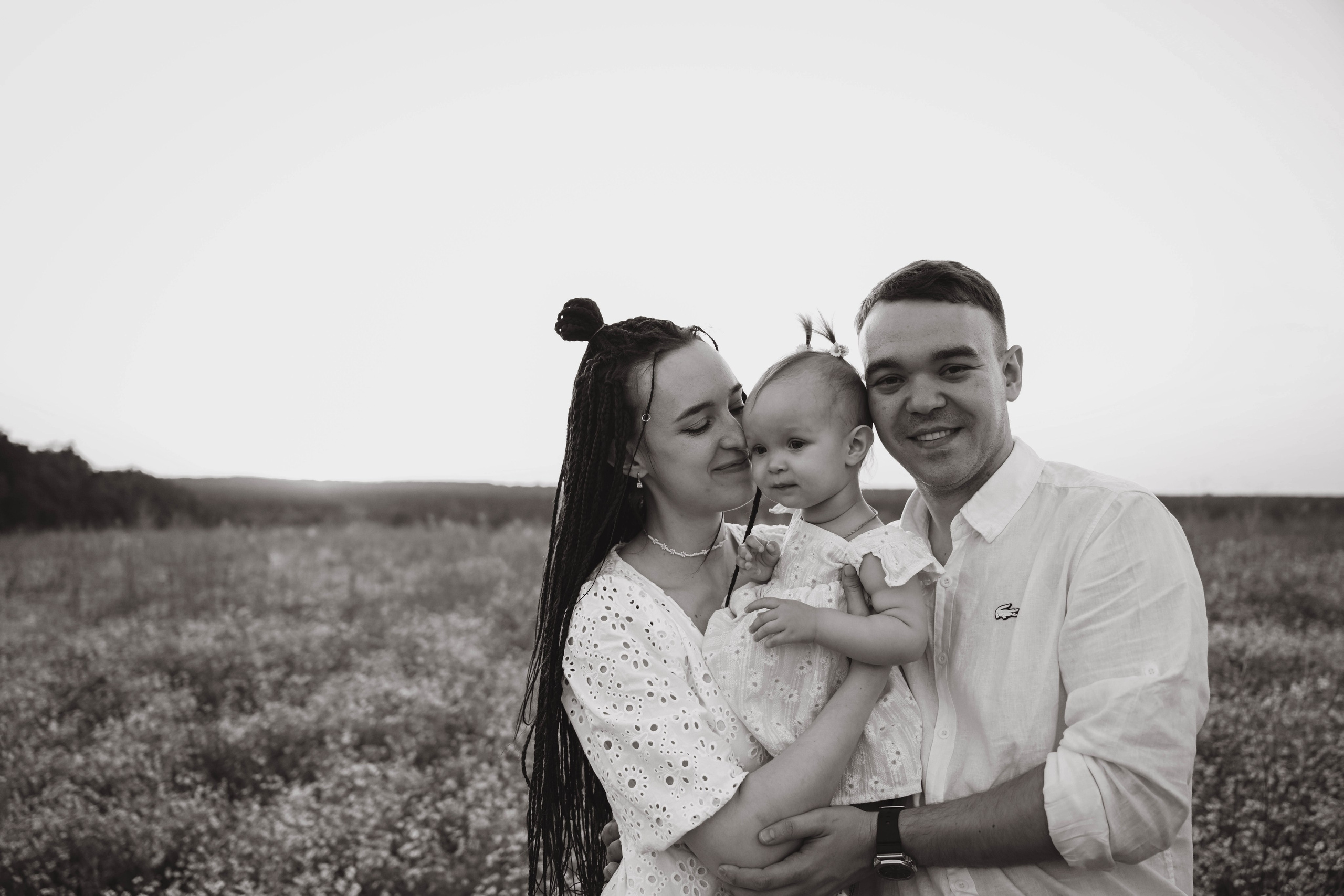 Ромашковое поле. Семейный фотограф в Москве Люберцах Ирина Вронская