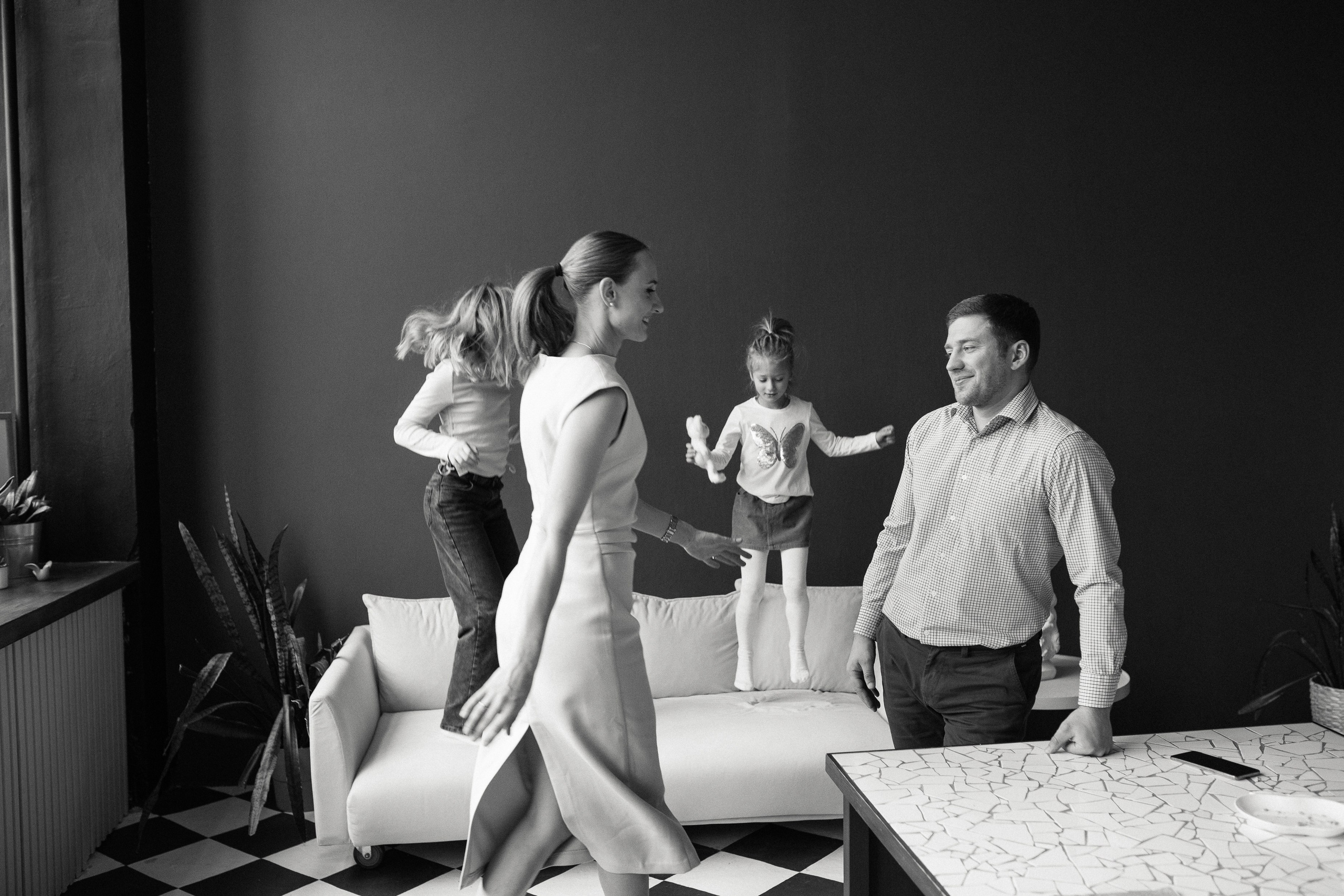 Вова, Галя, Соня и Викуля. Семейный фотограф Трусова Евгения в Екатеринбурге