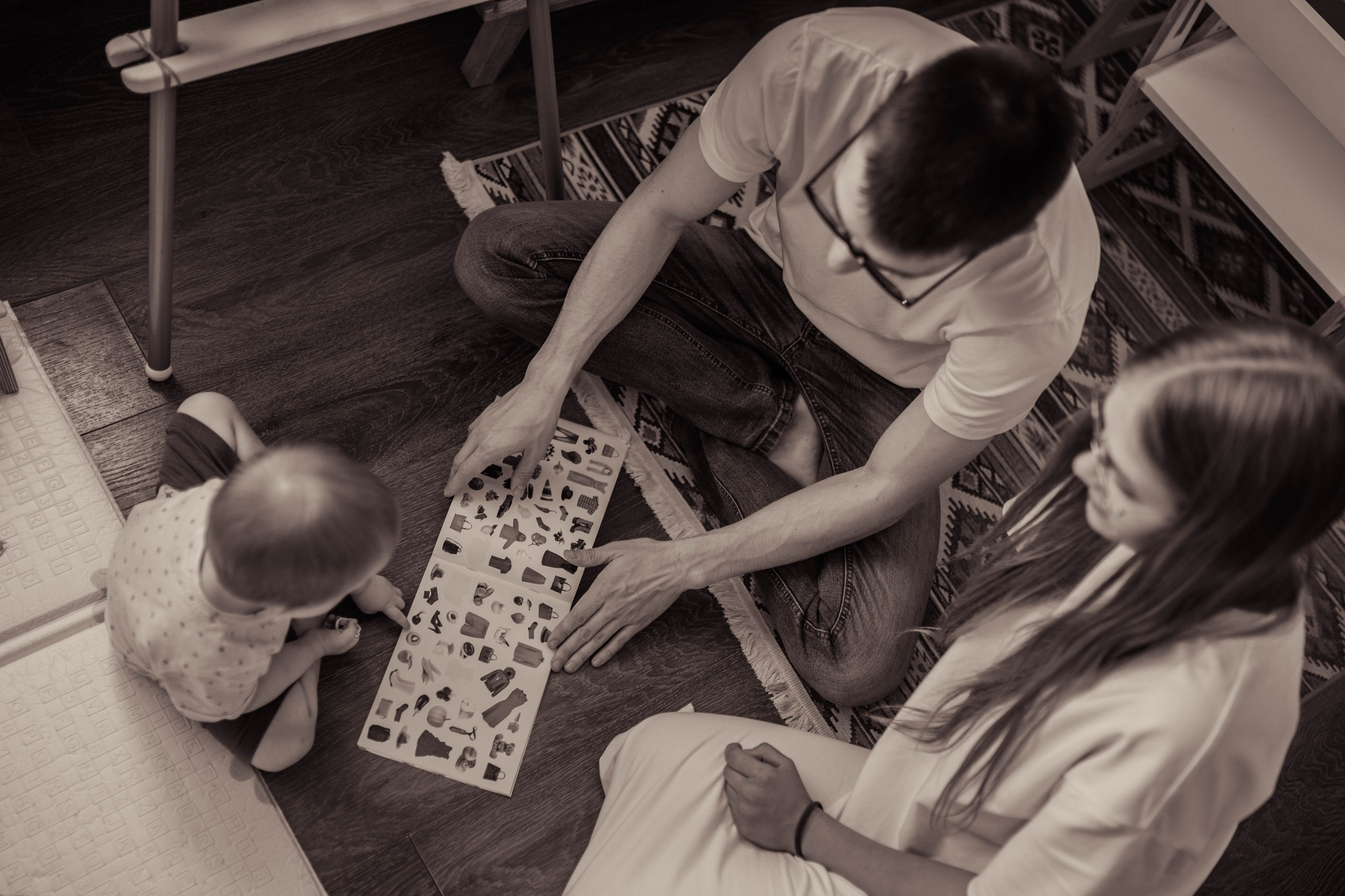 Илья, Марина и Дмитрий. Семейный фотограф Алина Демидова. Королев