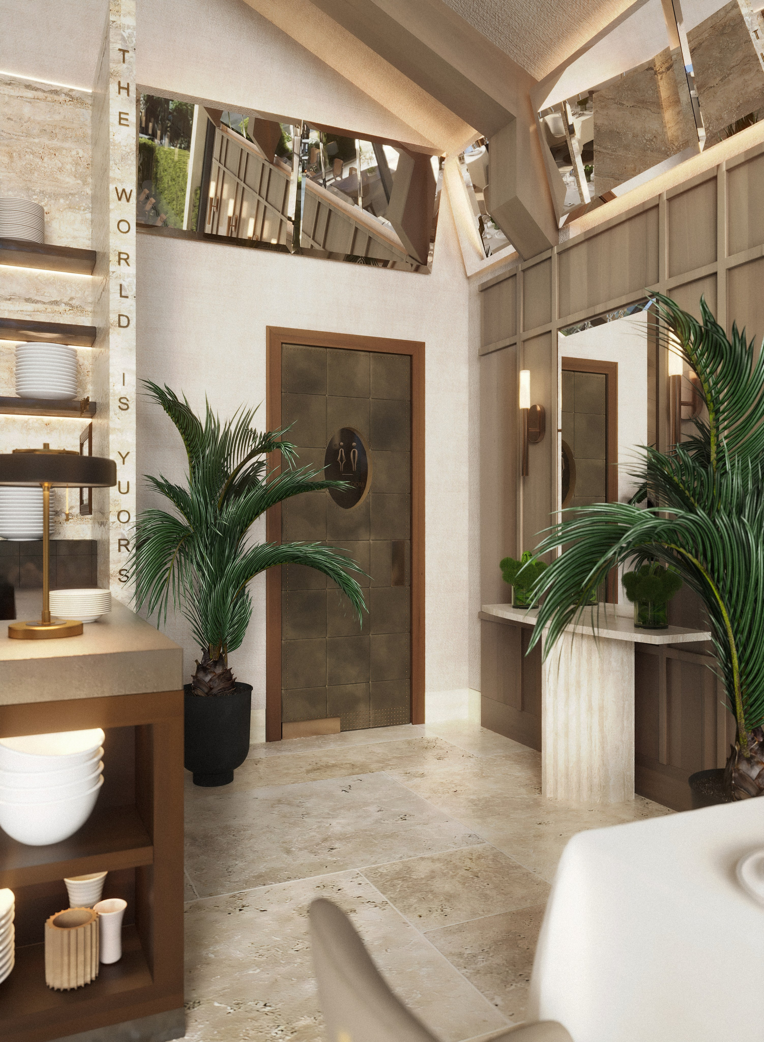 Ресторан. Юлия Григорьева — 3D визуализатор