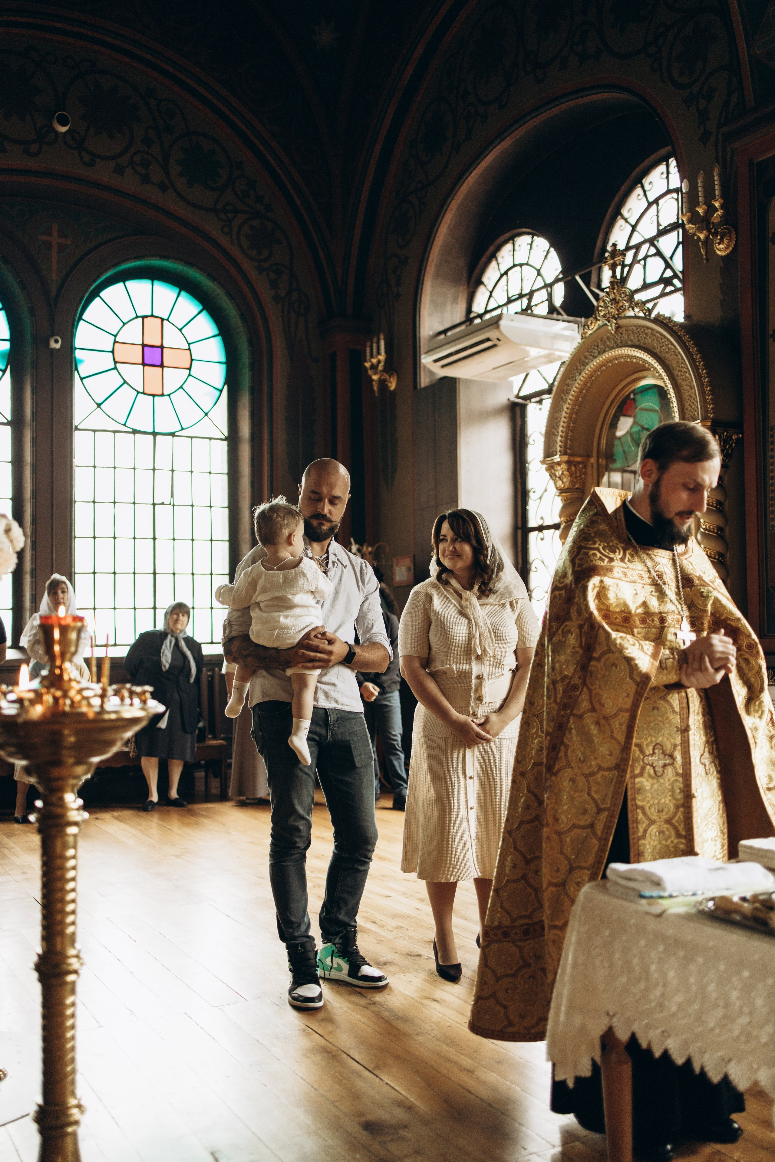 Таинство крещения Матвея. Самый теплый фотограф в Краснодаре Рябоконь Ксения