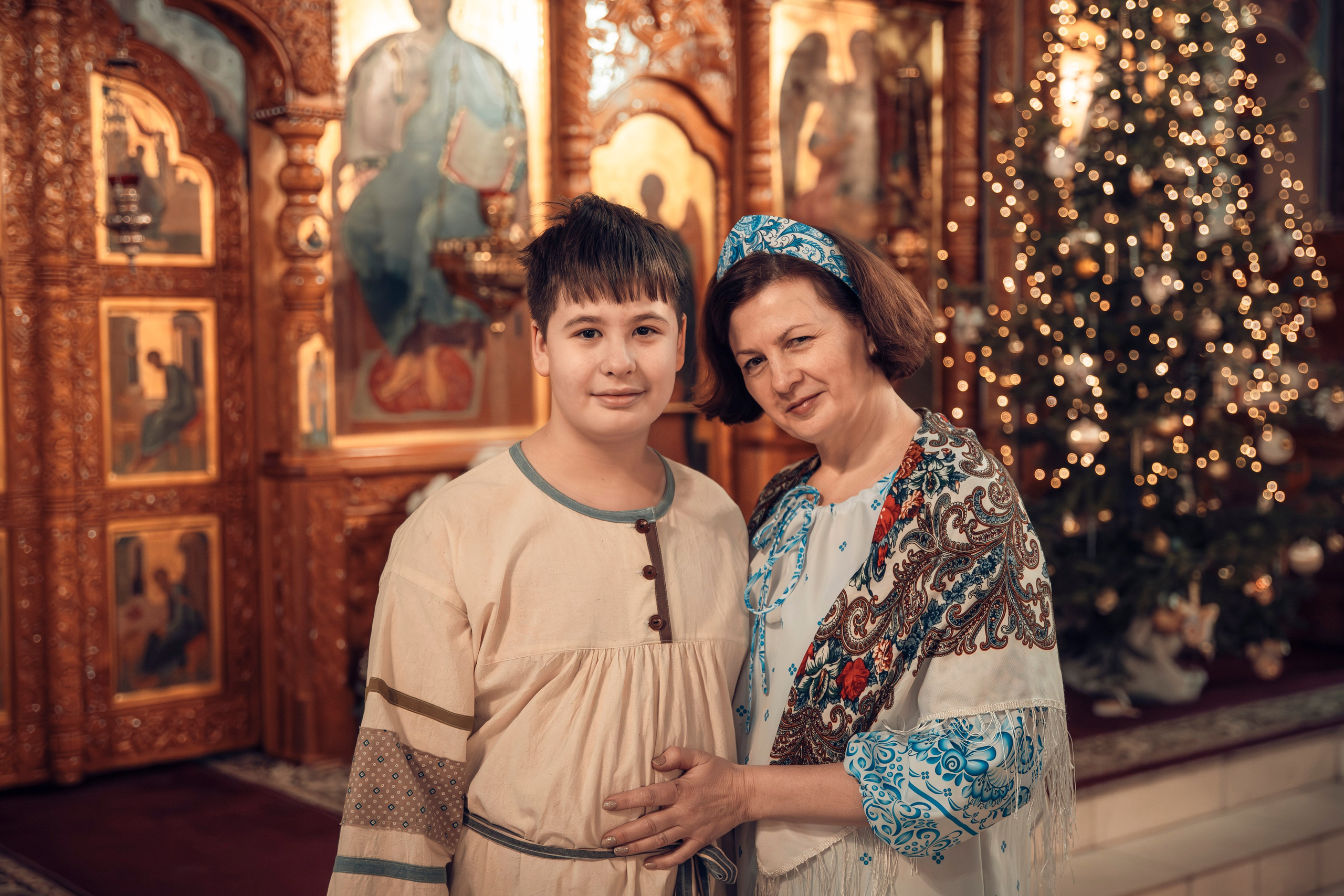 Рождественская съемка. ТОП Фотограф на Крещение и Венчание Железногорск Алексей Мещеряков