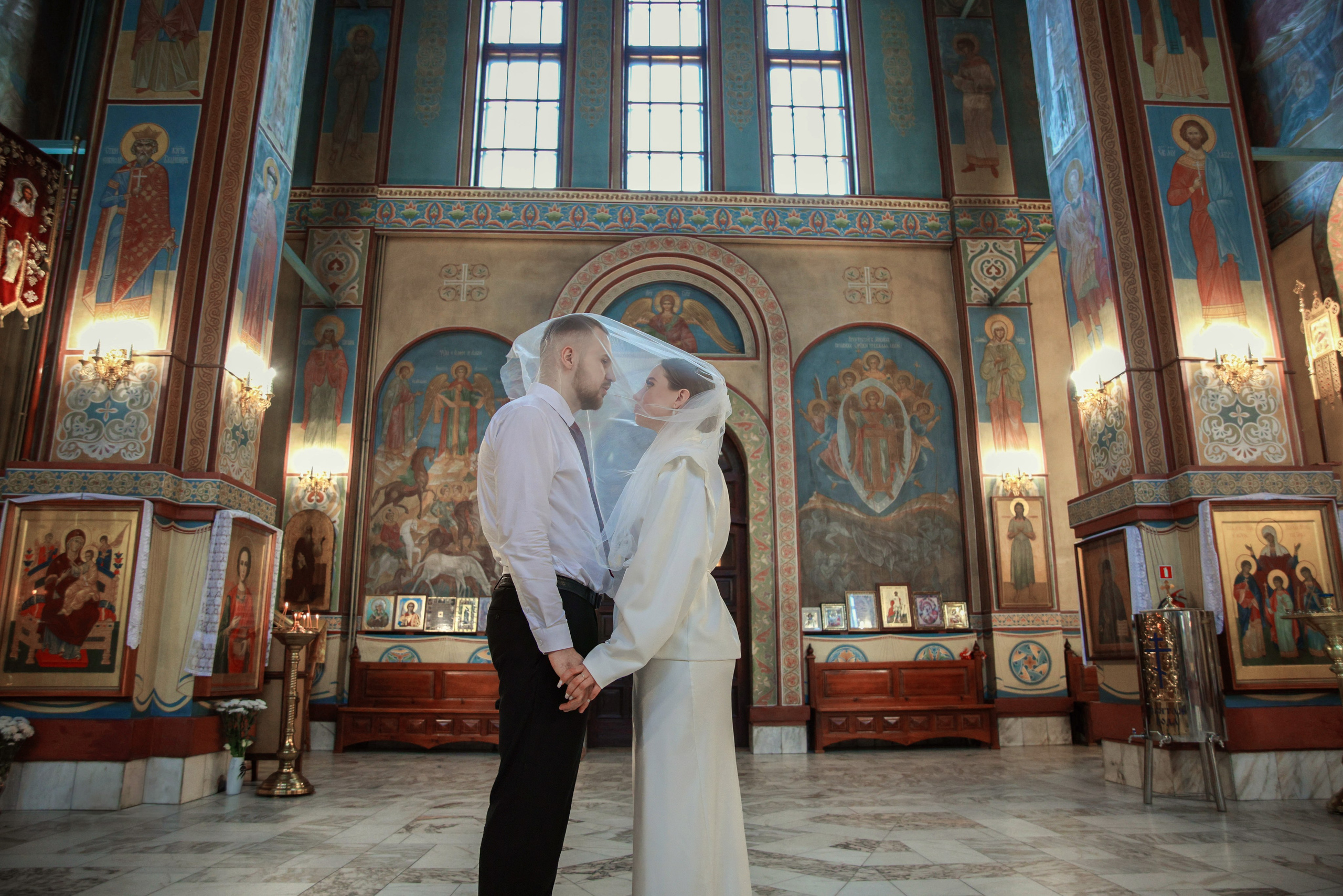 Венчание Святослава и Александры. ТОП Фотограф на Крещение и Венчание Железногорск Алексей Мещеряков