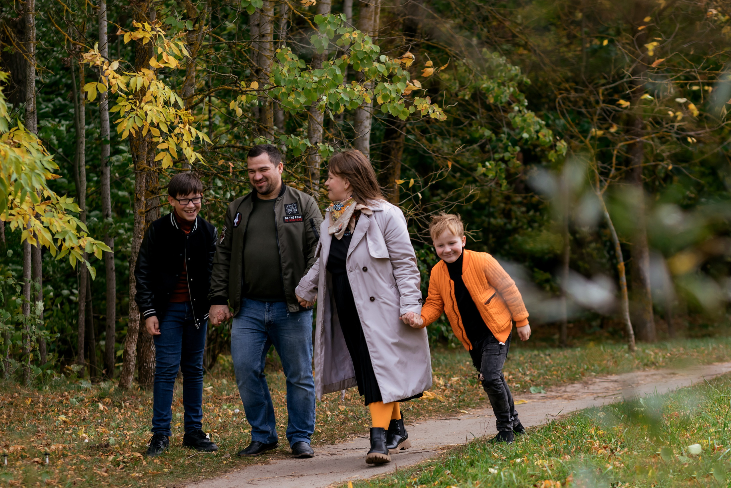 Осенний пикник. Семейный фотограф в Минске Приболовец Светлана