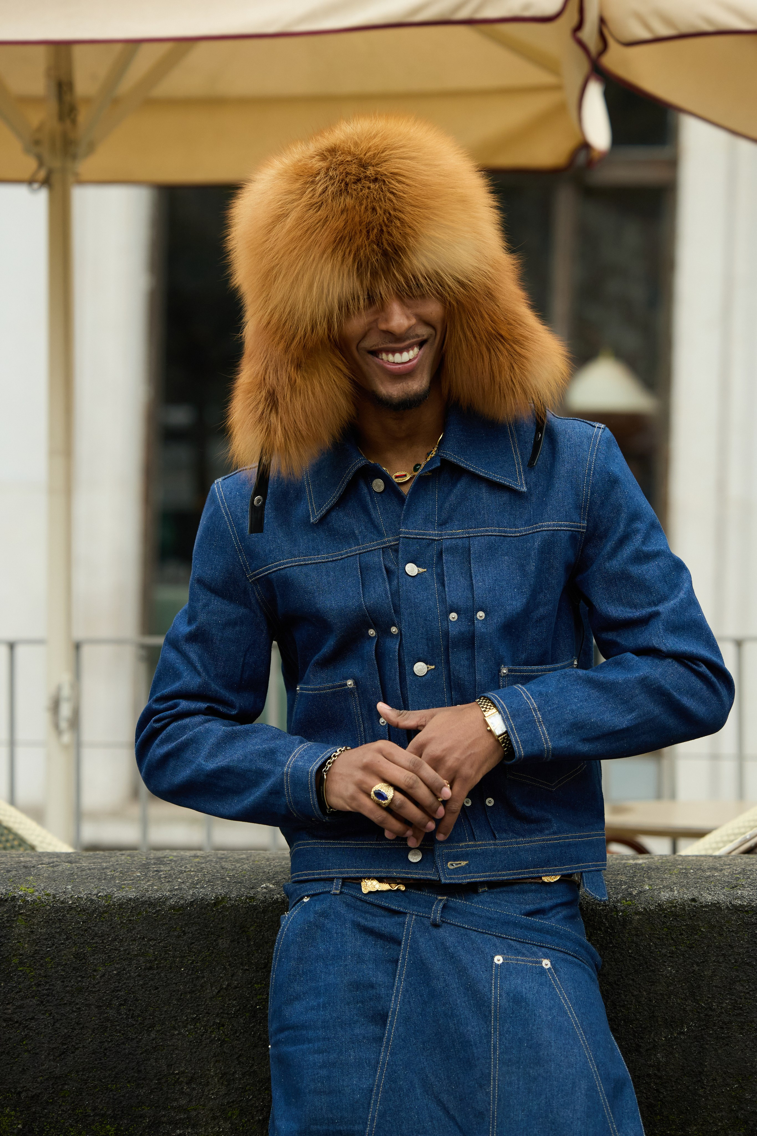 PFW MENSWEAR FALL/WINTER 25/26 RICK OWENS. Photographer in Milan Ivan Goncharov