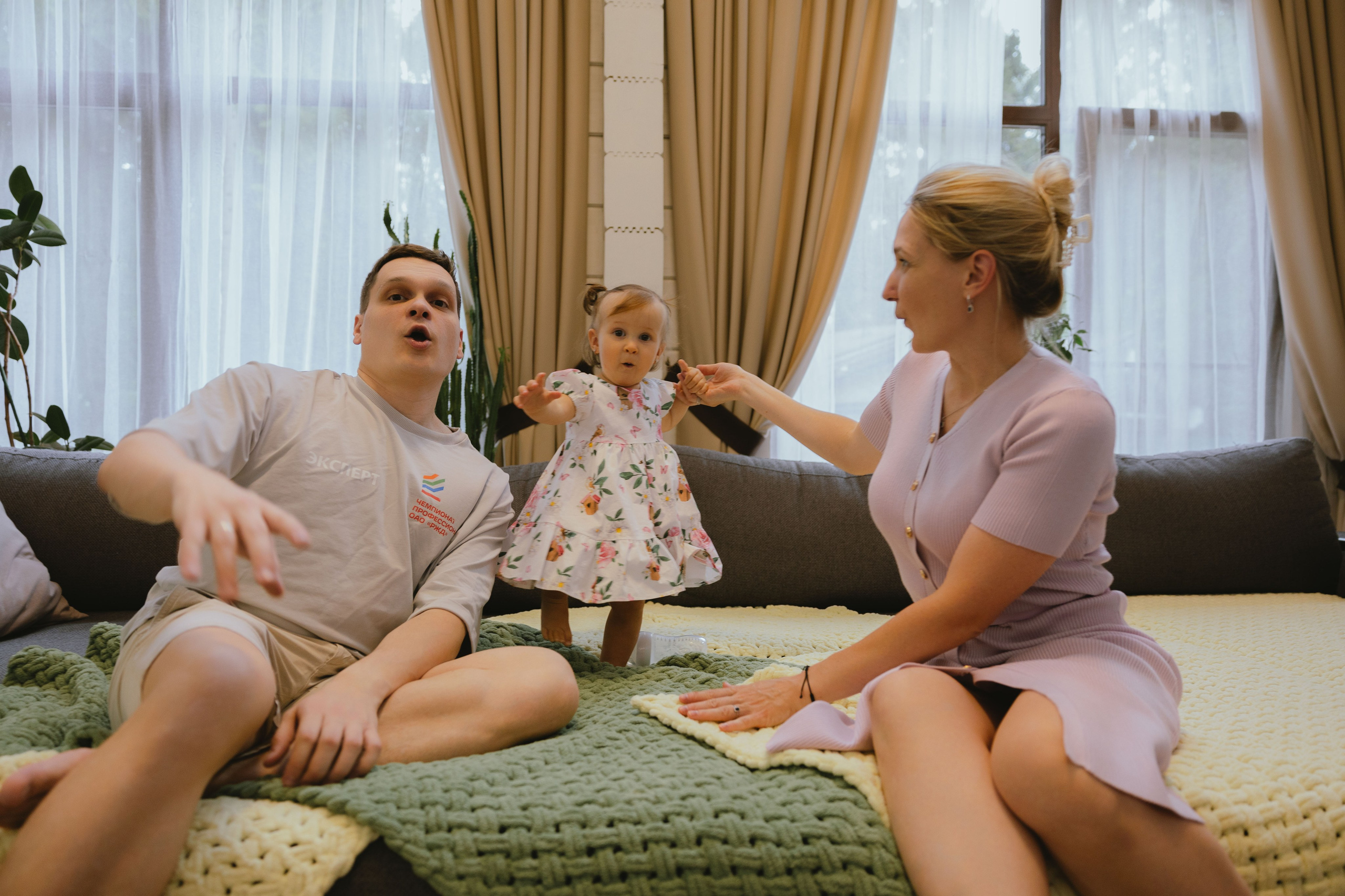 Полина 1 годик. Фотограф в Москве Ксенья Раимова