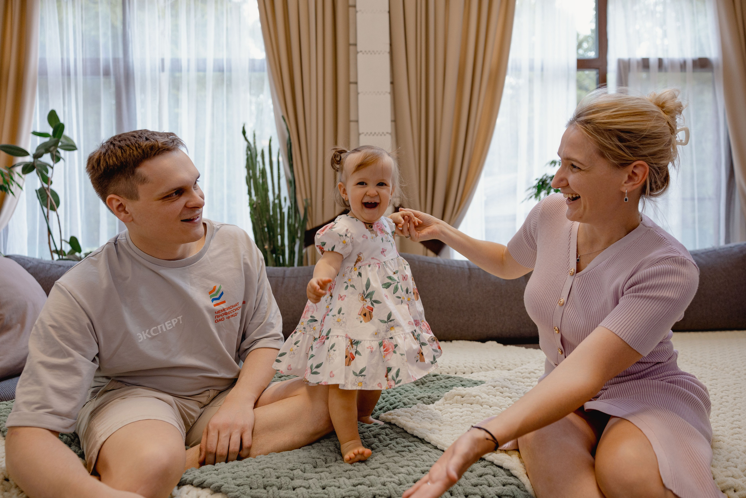 Полина 1 годик. Фотограф в Москве Ксенья Раимова