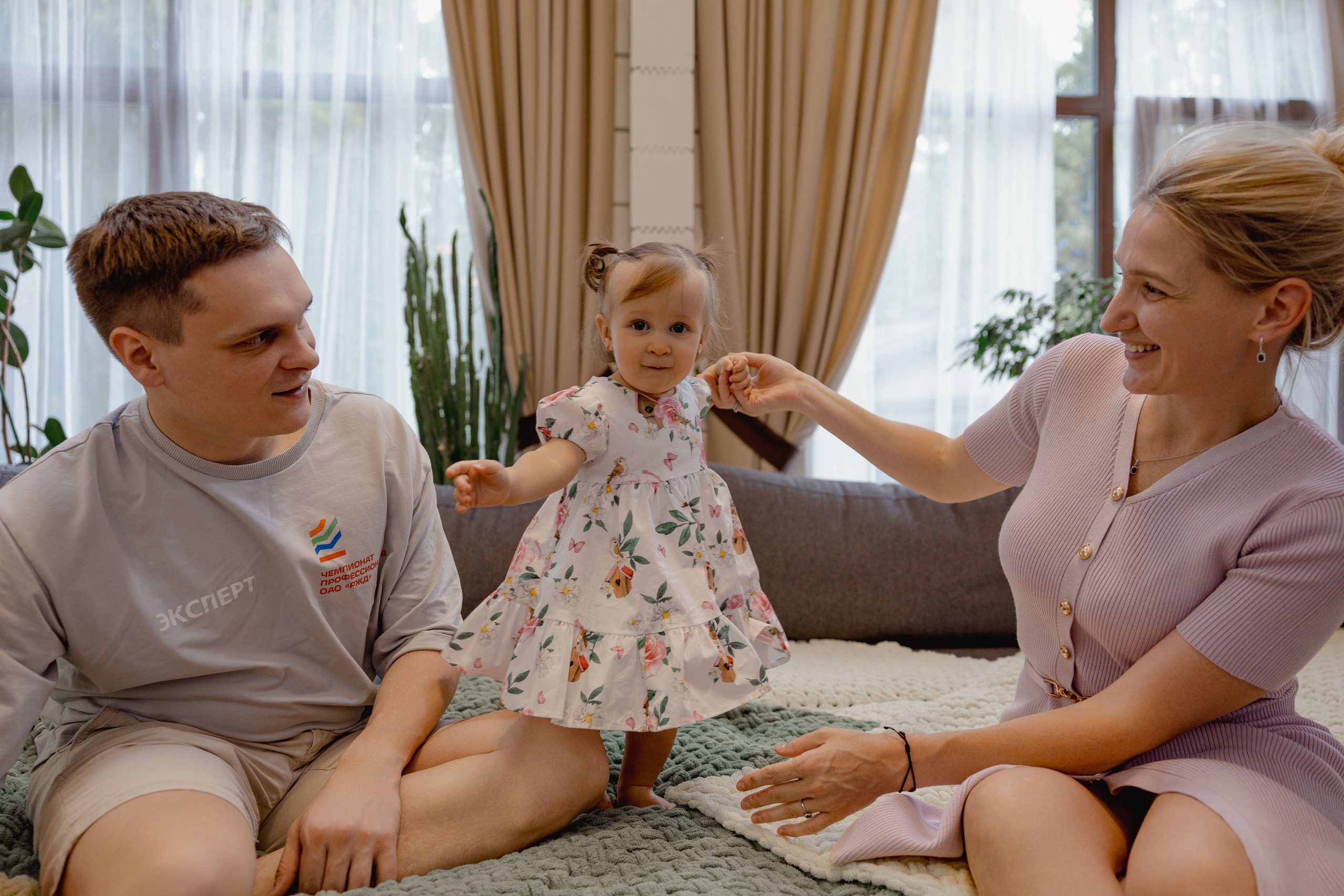 Полина 1 годик. Фотограф в Москве Ксенья Раимова
