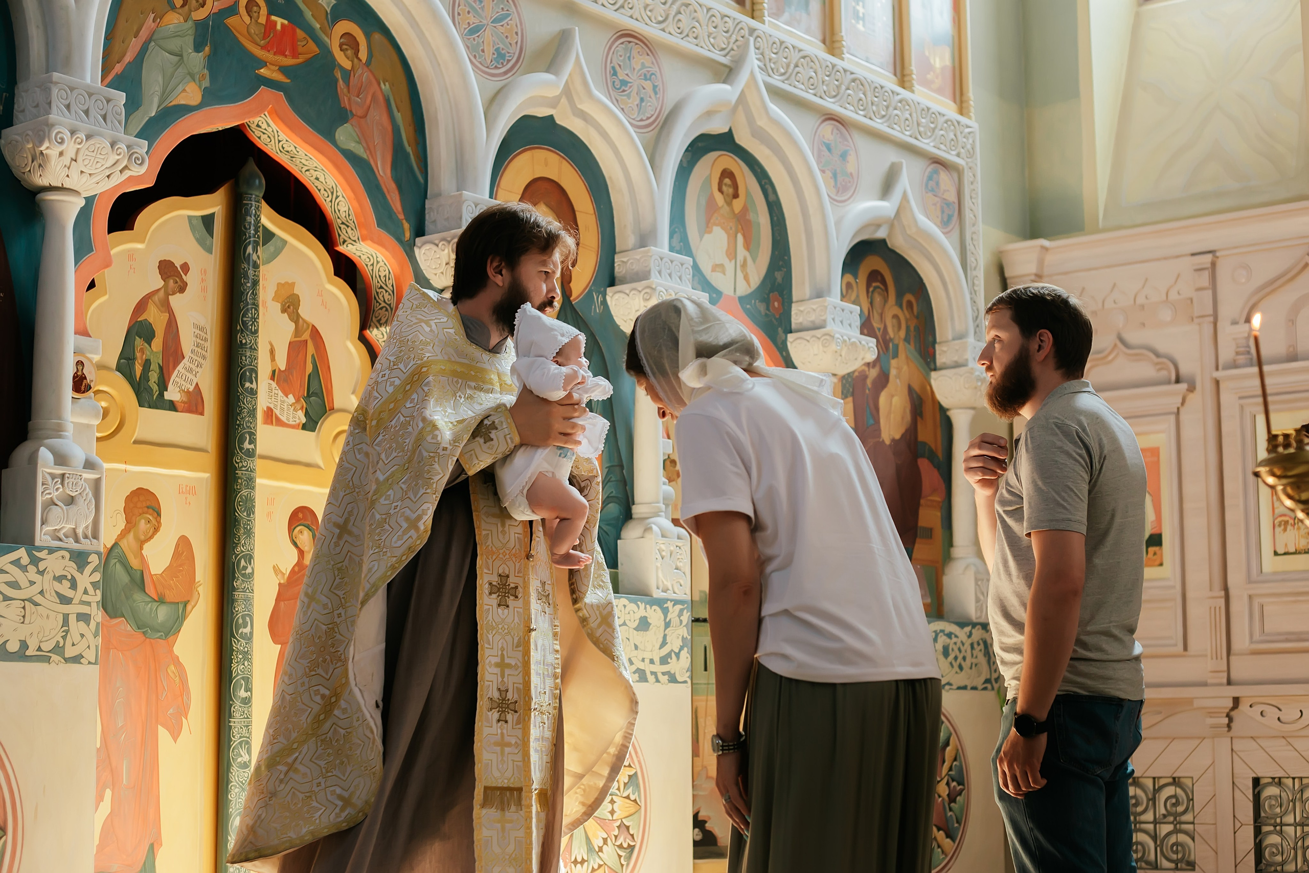 Крещение Валерии. Школьный и детский фотограф Старожилово
