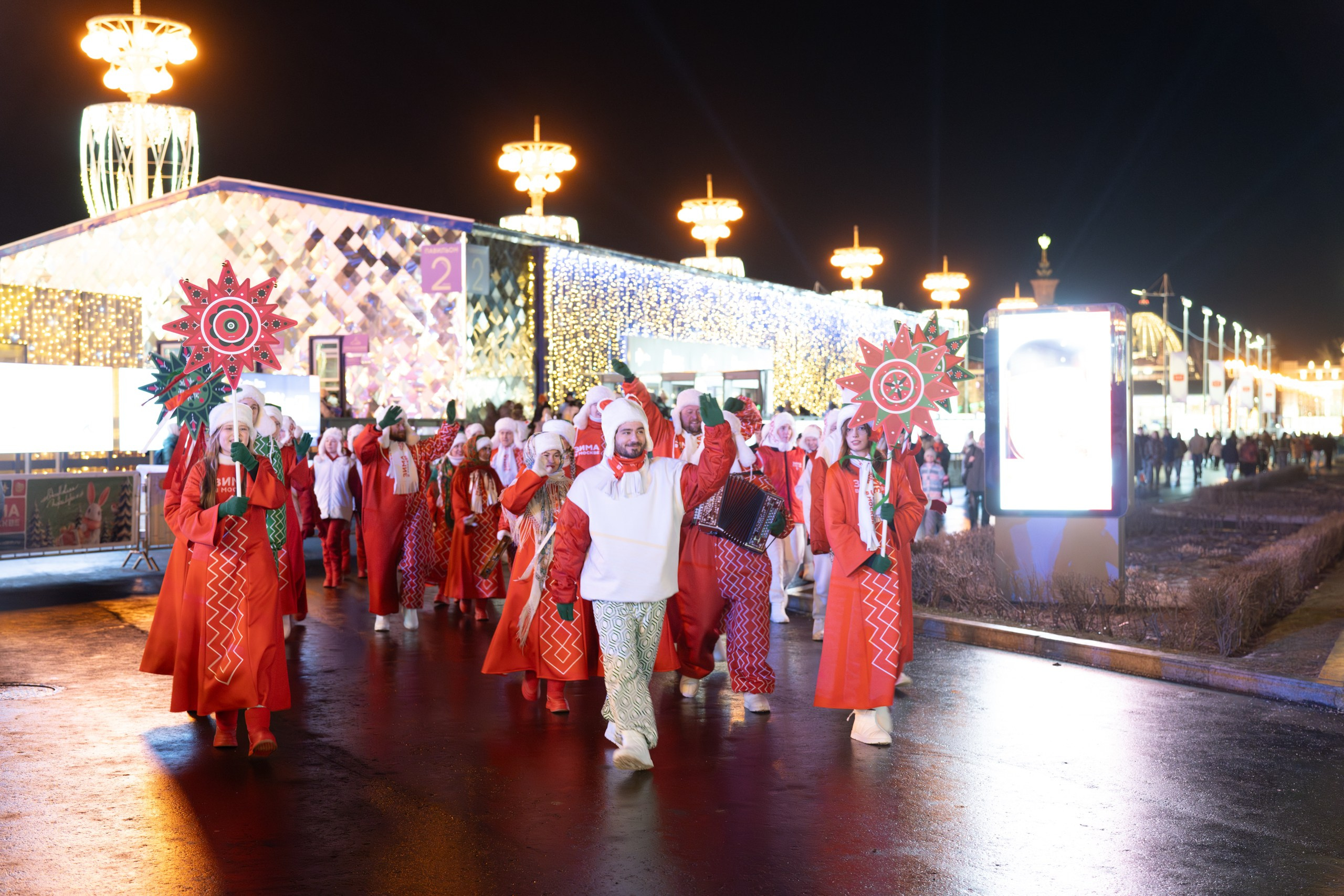 Проект «Зима в Москве» ВДНХ. Фотограф Алекс Висэро