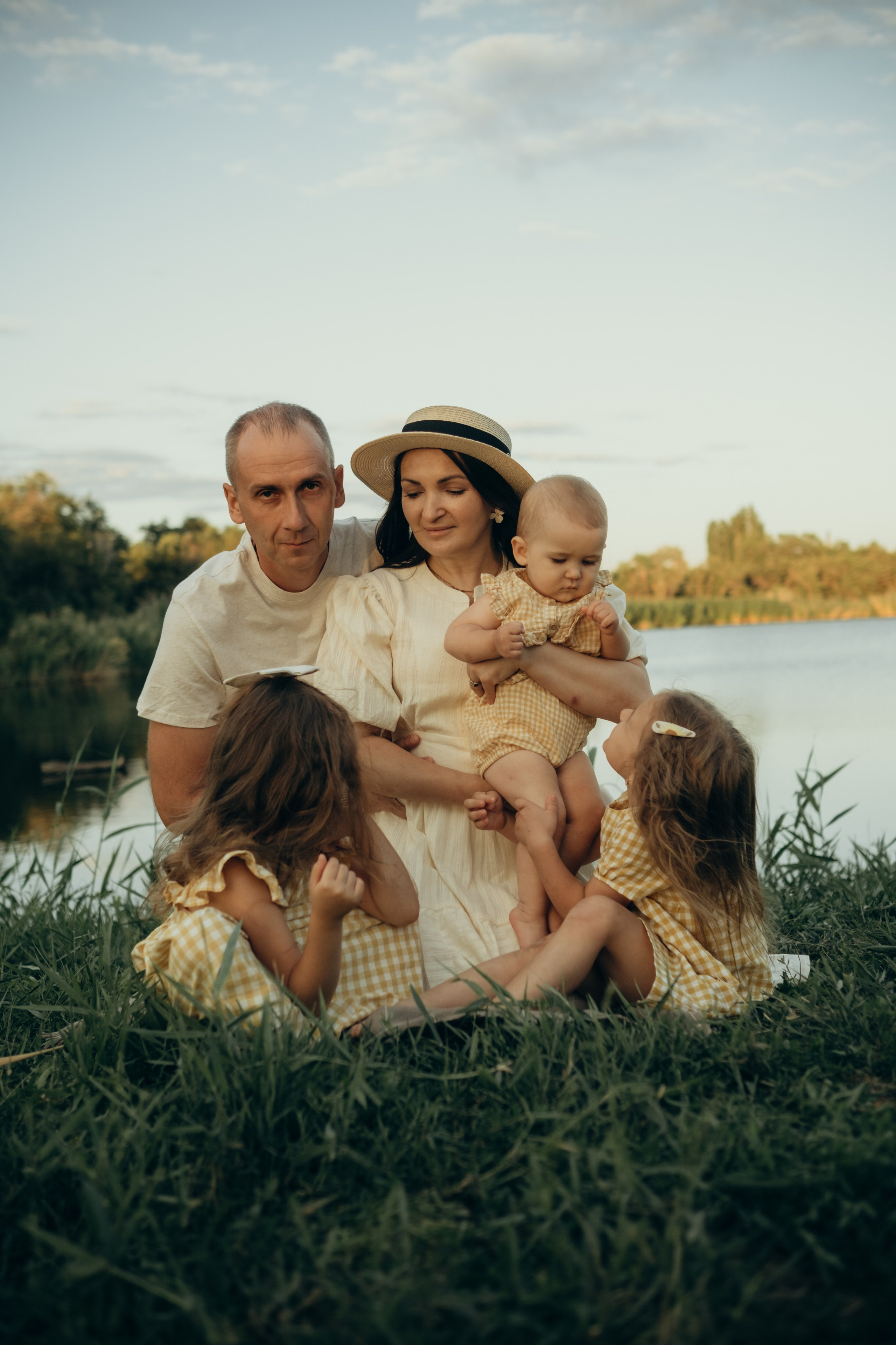 Семейная история на озере Сарпа. Фотограф в Москве Ольга Елоева