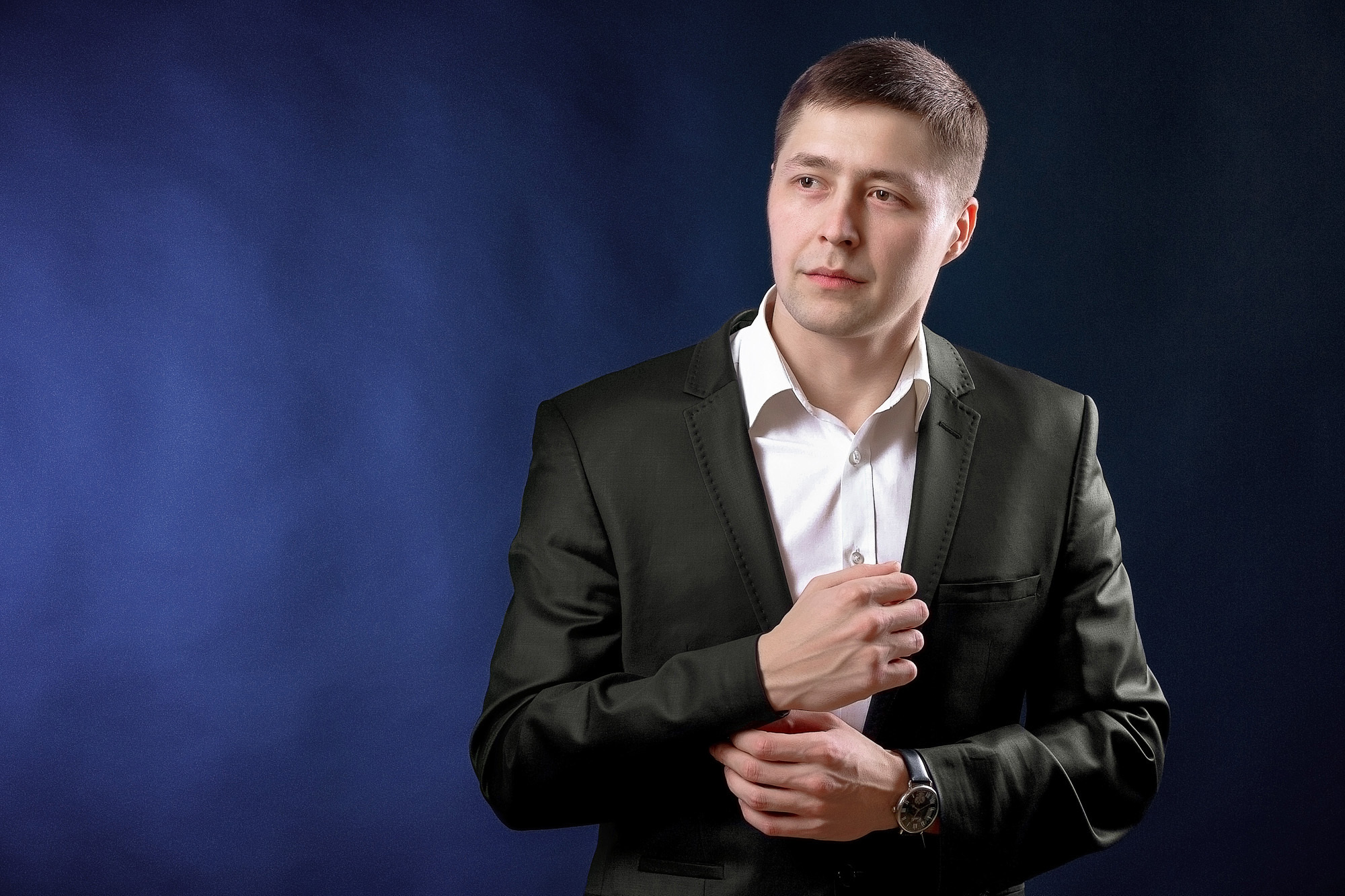 Мужской портрет. Фотограф Андрей Лёвкин