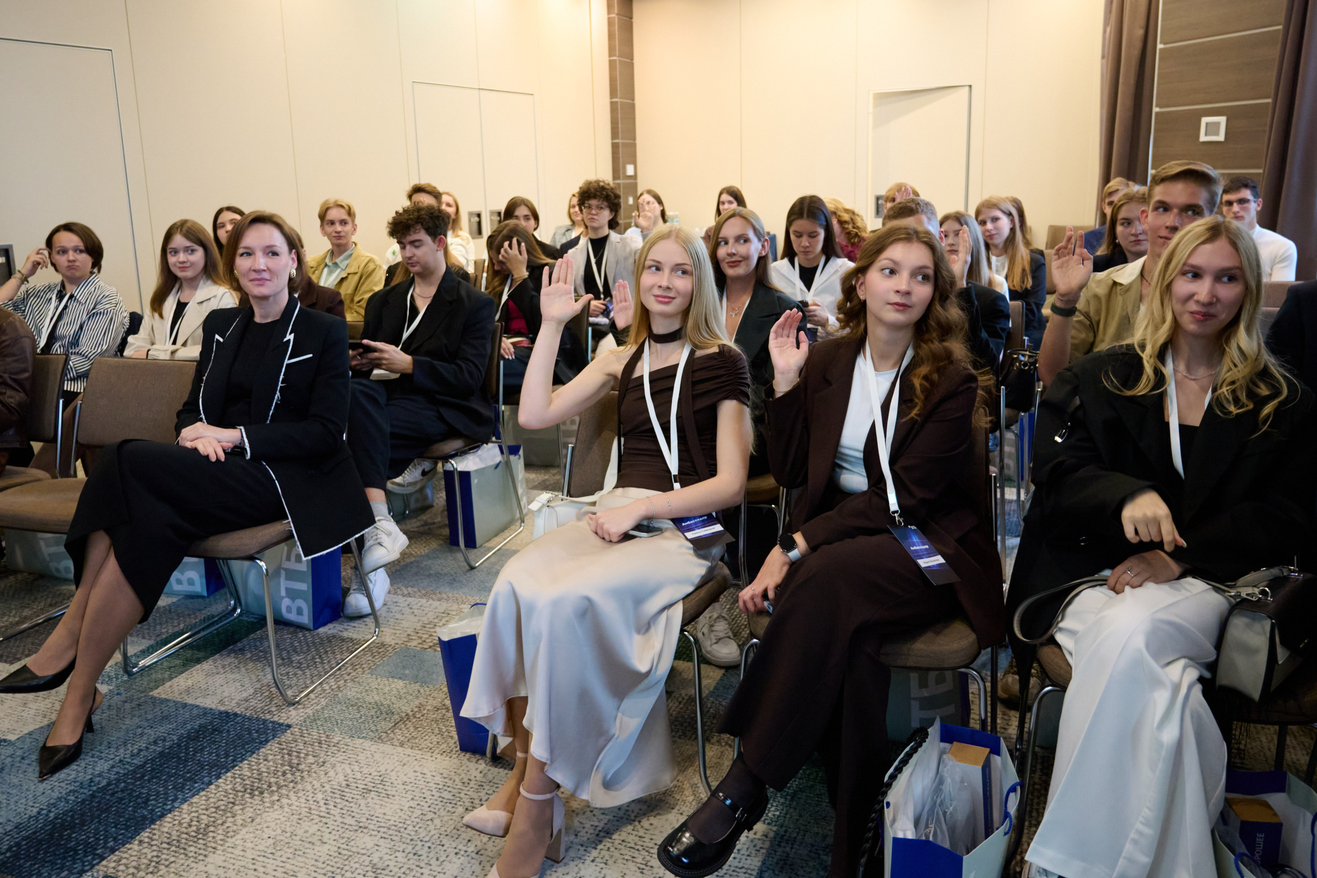 Репортажная съёмка Амбассадорской программы ВТБ в Москва-Сити