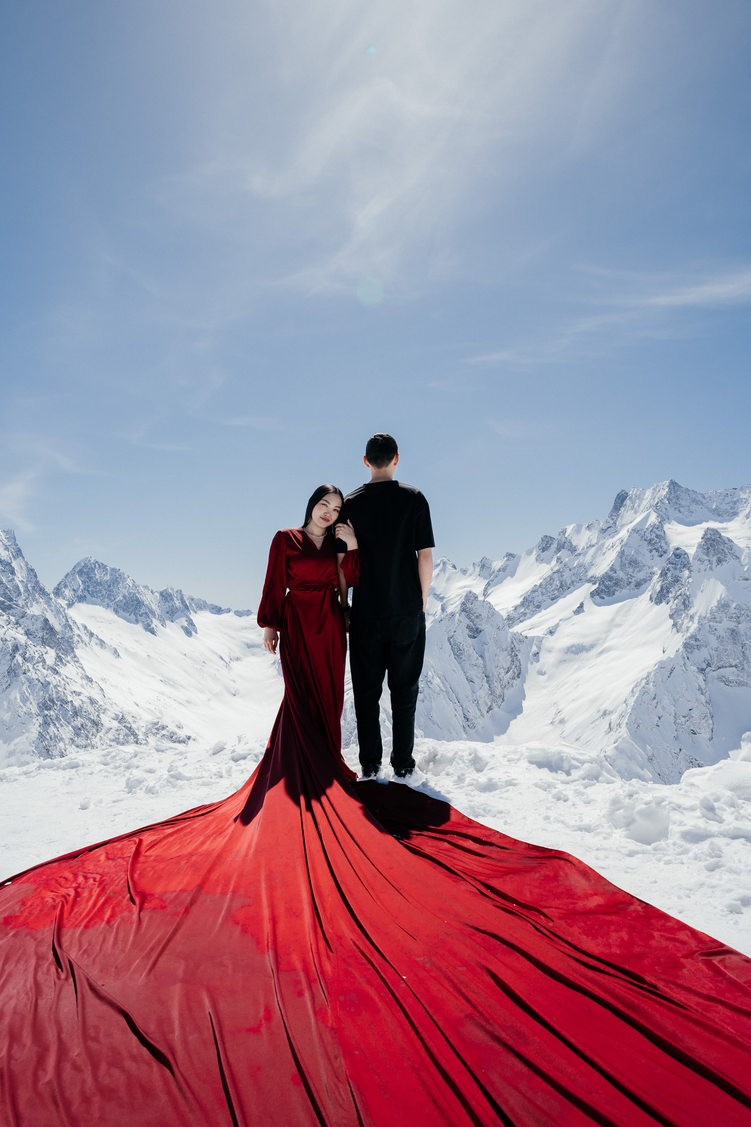 Съёмки в горах. Фотограф Диана Семенова