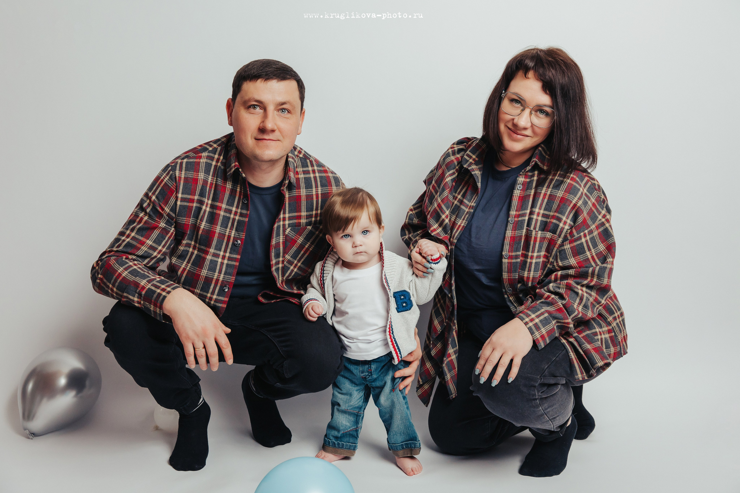Годик под Новый Год. Фотограф новорожденных и детский в Сергиевом Посаде Кругликова Юлия