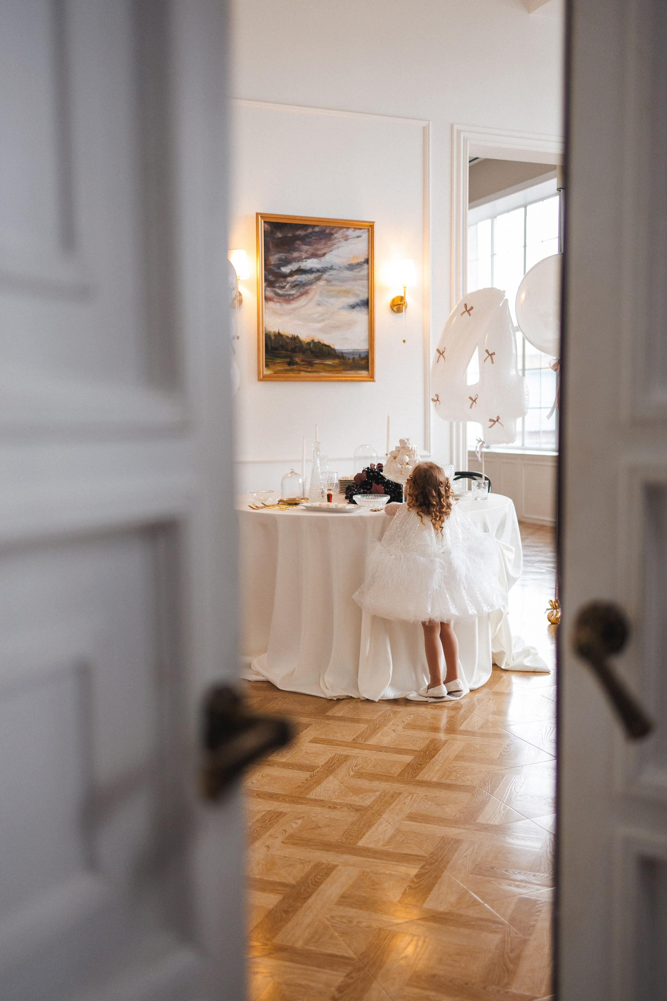 Фотосессия к дню рождения для девочки 4 года. Семейный и детский фотограф в Краснодаре Анна Трашкова