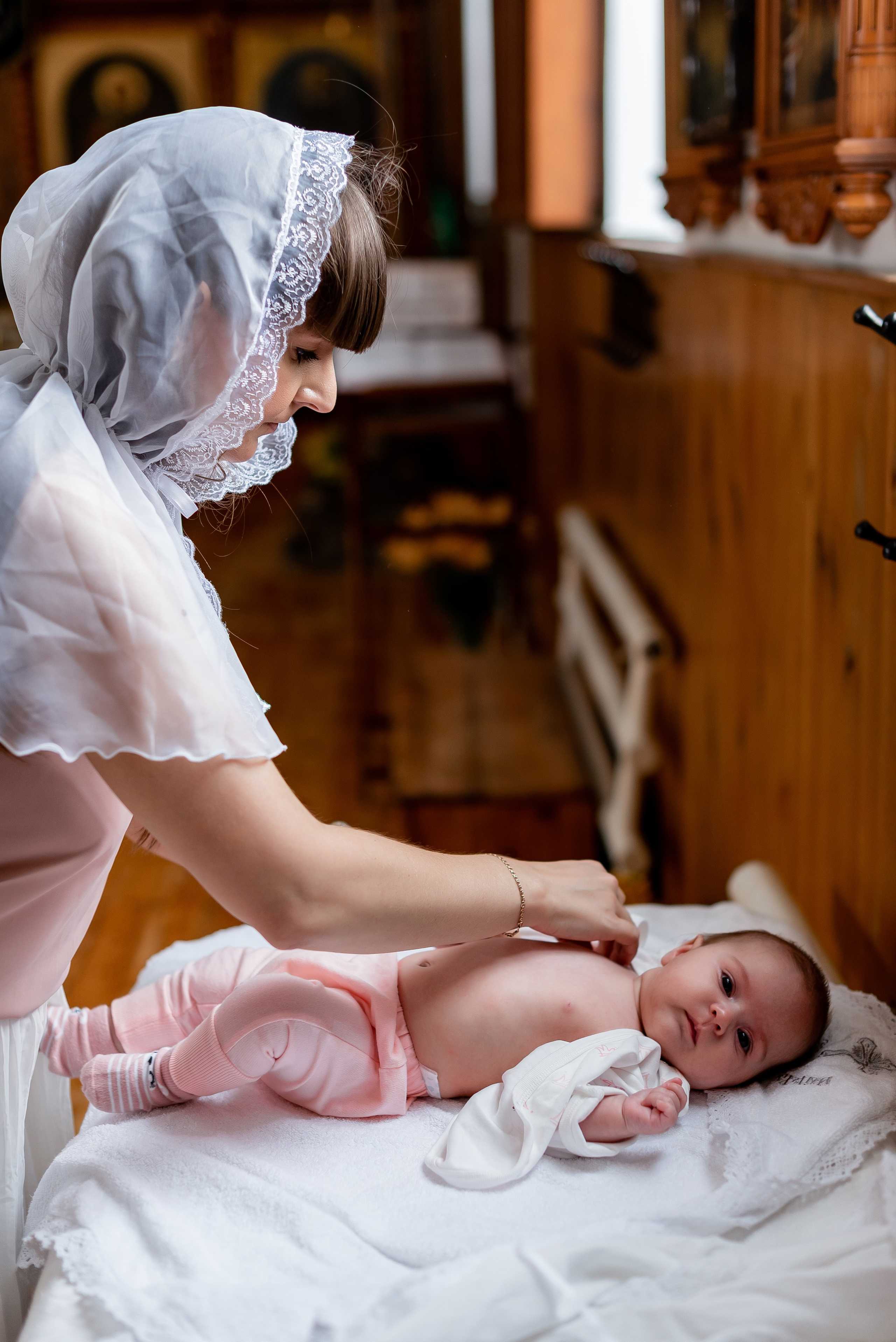 Крещение Ксении. Фотограф Татьяна Иванчикова