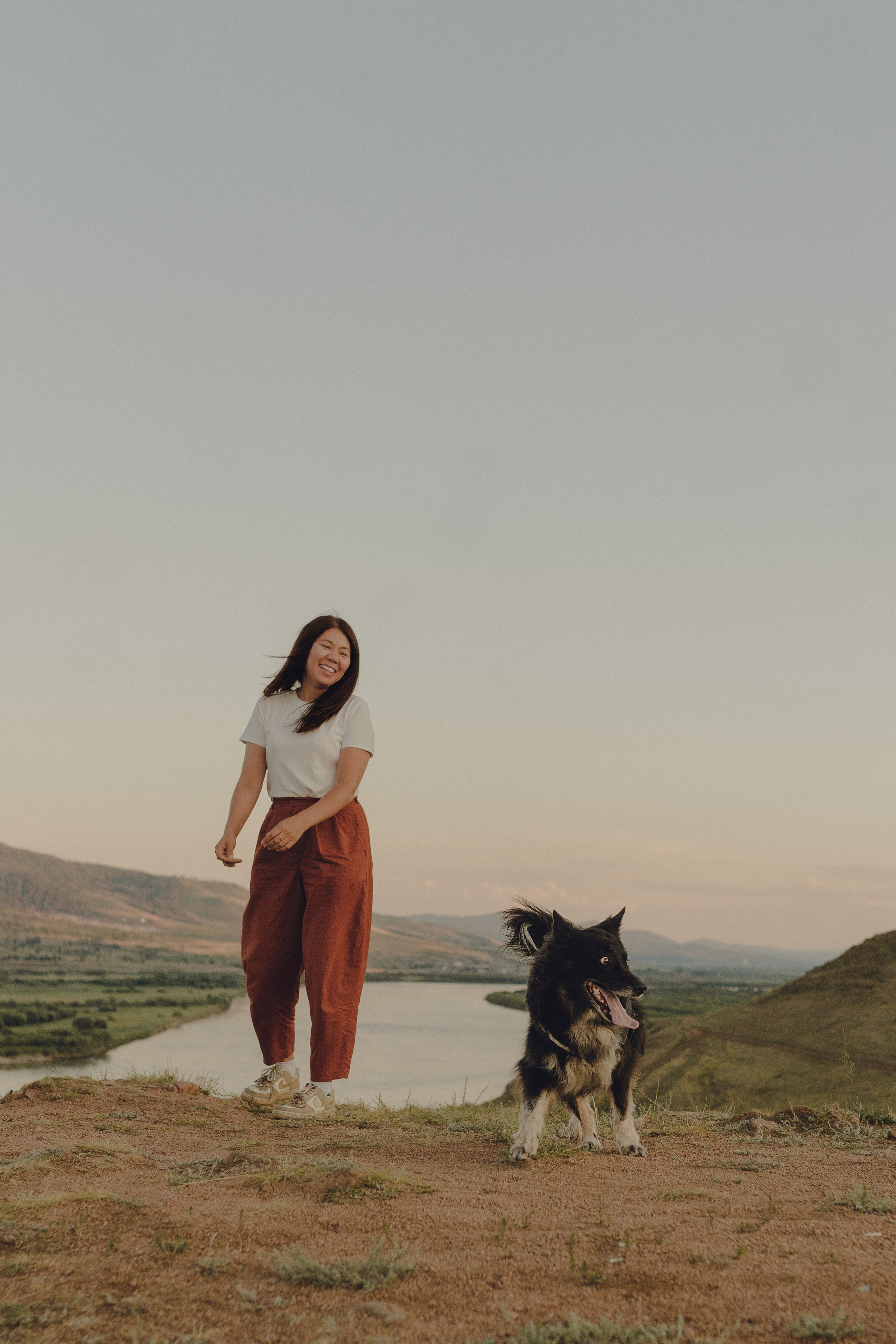Настя и Умка. Фотограф анималист в Спб недорого Олеся Майорова